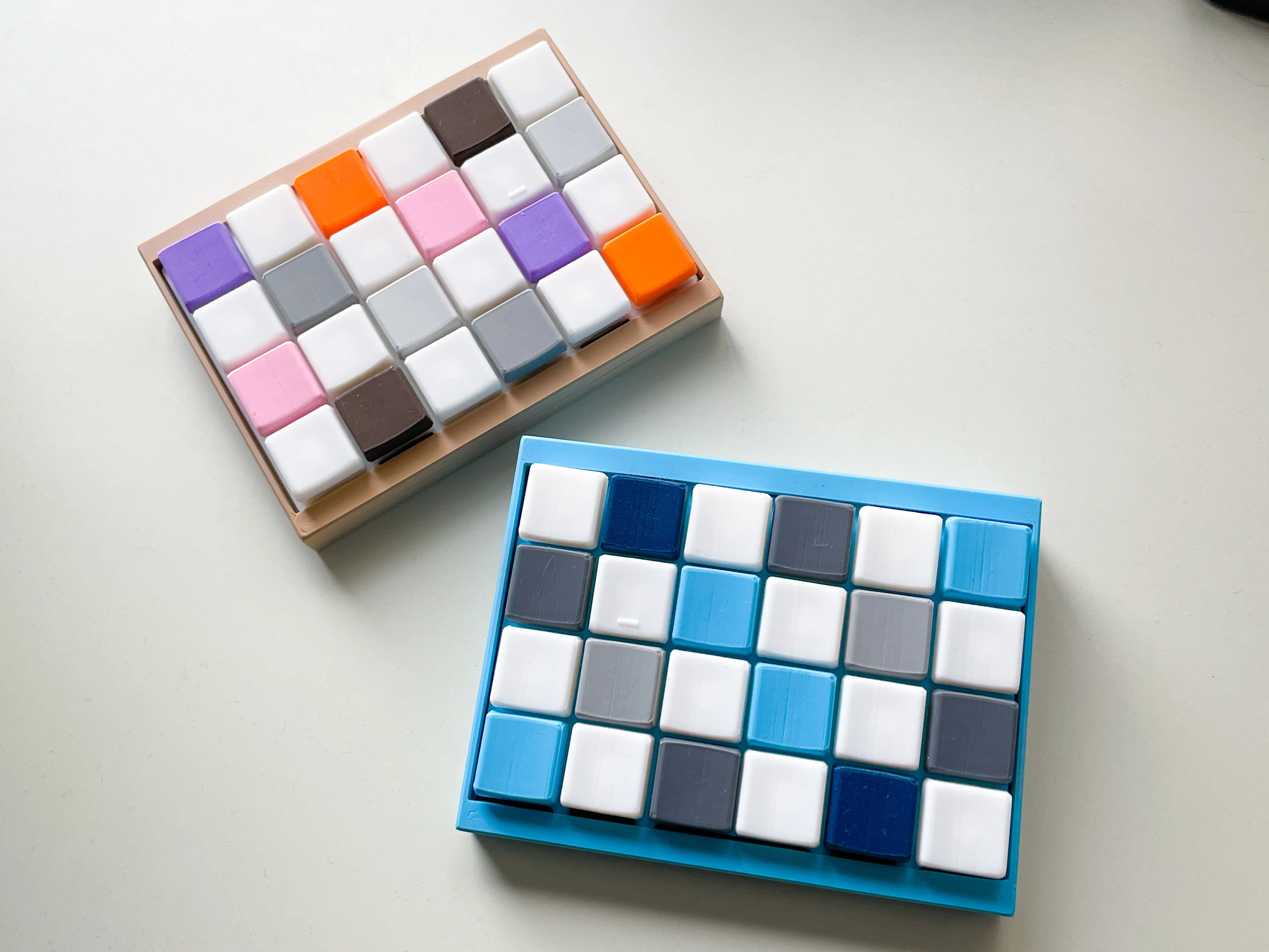 PEKS48-mini 無線分割キーボードキット ライトグレー PEKS48-miniキーボード｜ナイン nine
