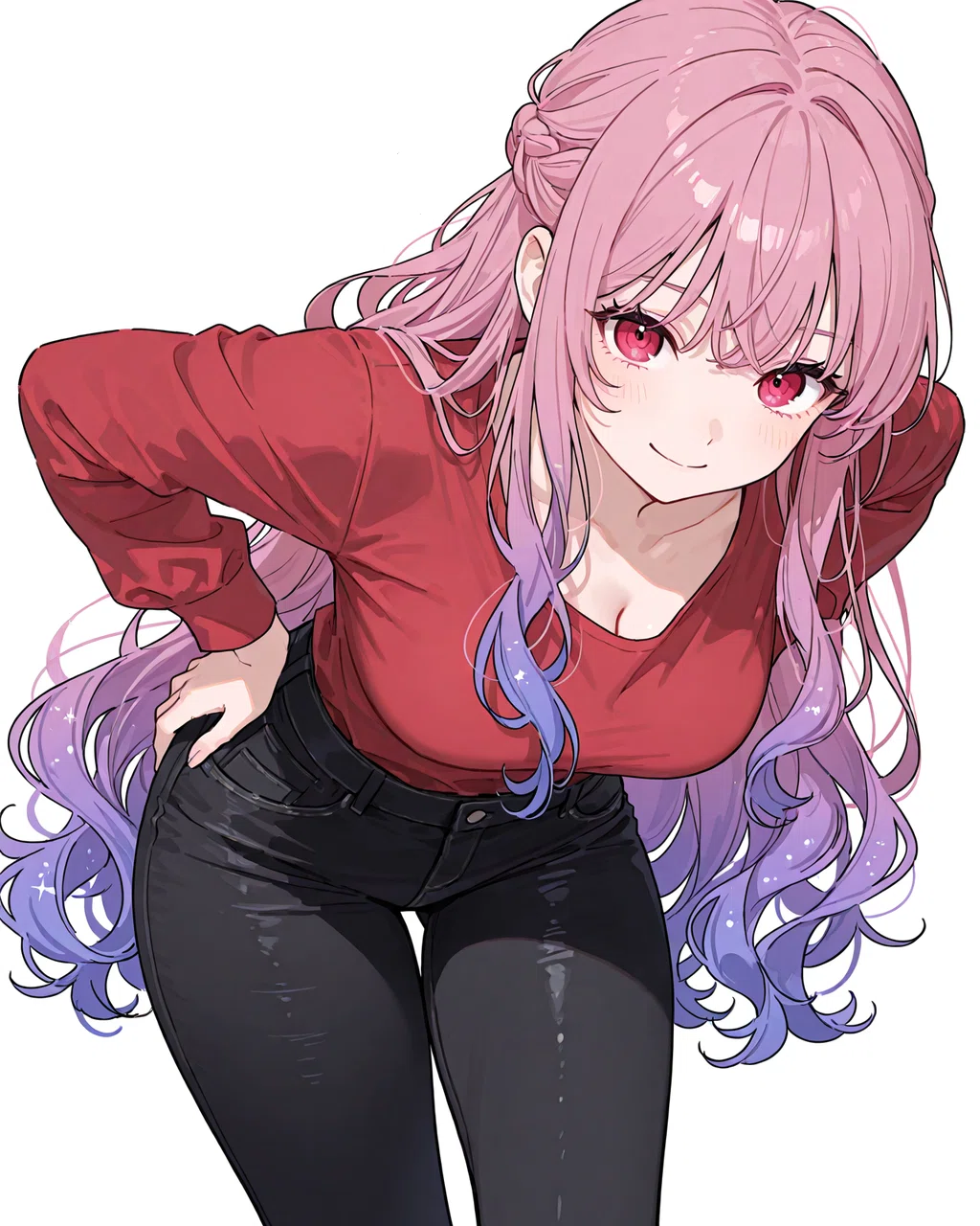 Flat and Clean Texture Anime Style Model [Flanimeillustrious_v40