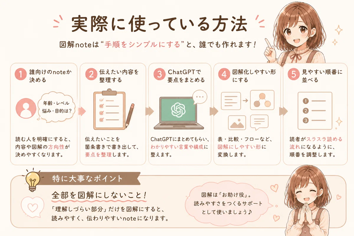 noteが売れない人ほど“図解”を入れた方がいい理由｜こゆきち🐰限界ワーママ