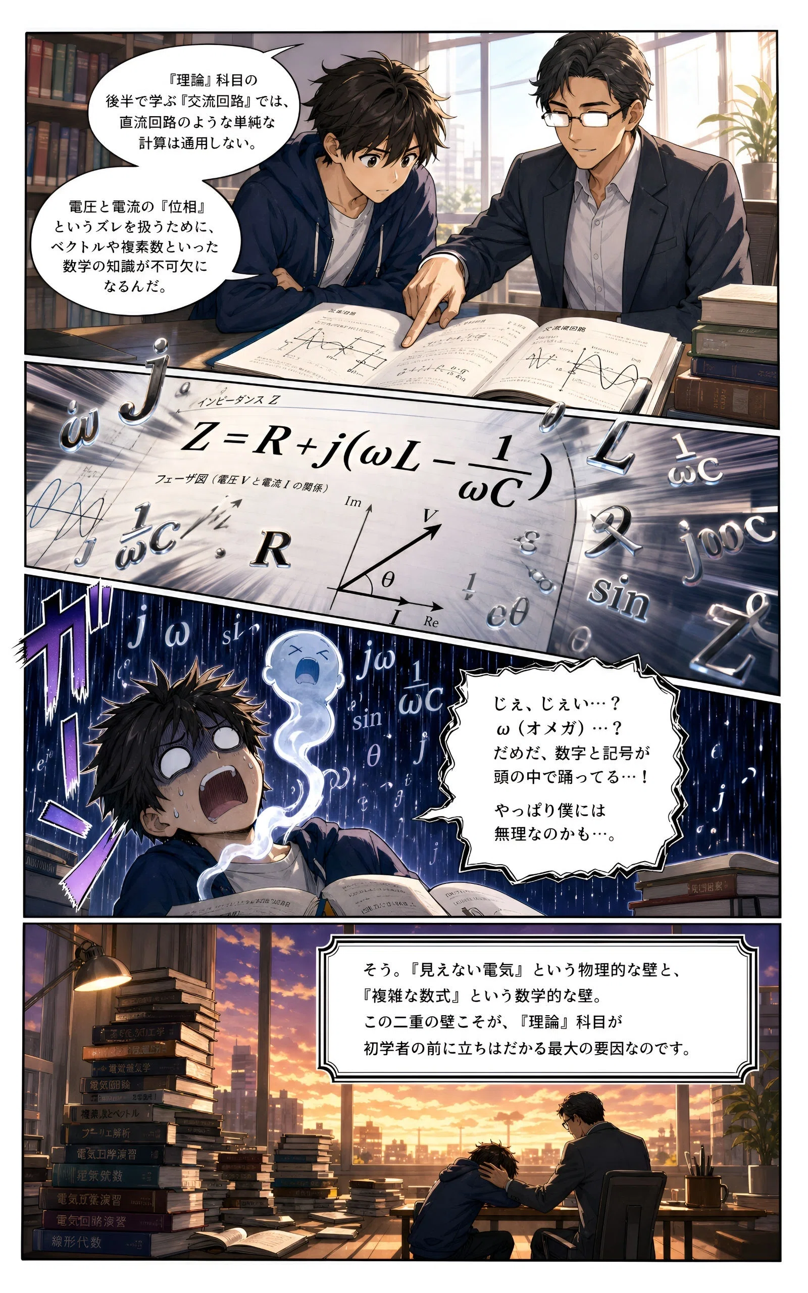 参考書の前に読む！電験三種マンガシリーズ』～分厚いテキストを開く前