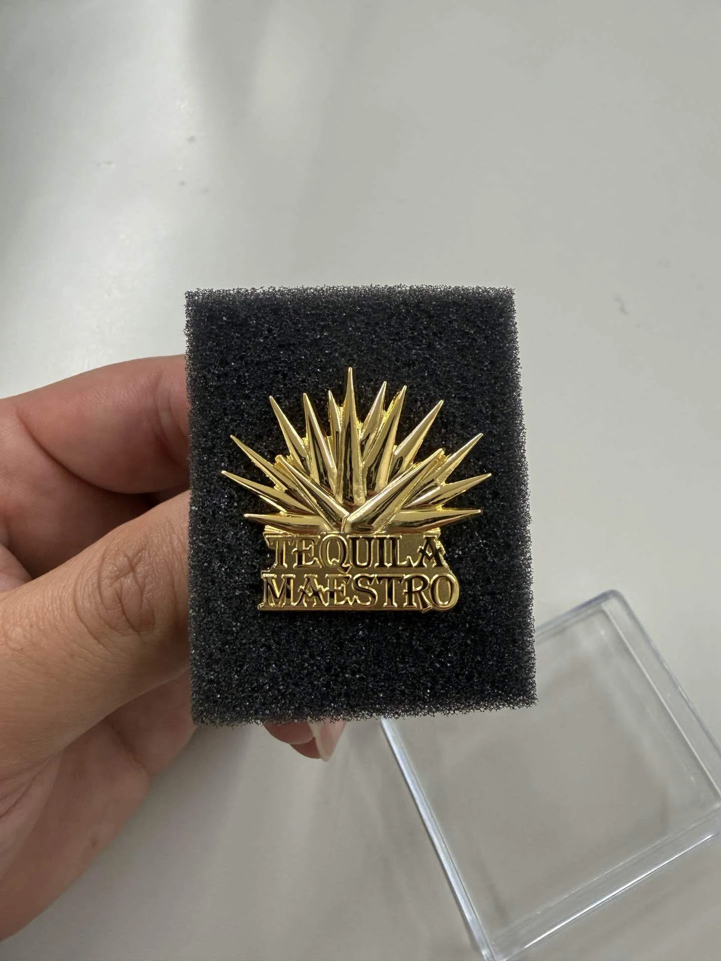 t*m様 テキーラマエストロ認定試験合格バッチ メキシコライセンス　アガベゴール テキーラマエストロ検定、大阪コースへ。｜不動産屋のウエコー