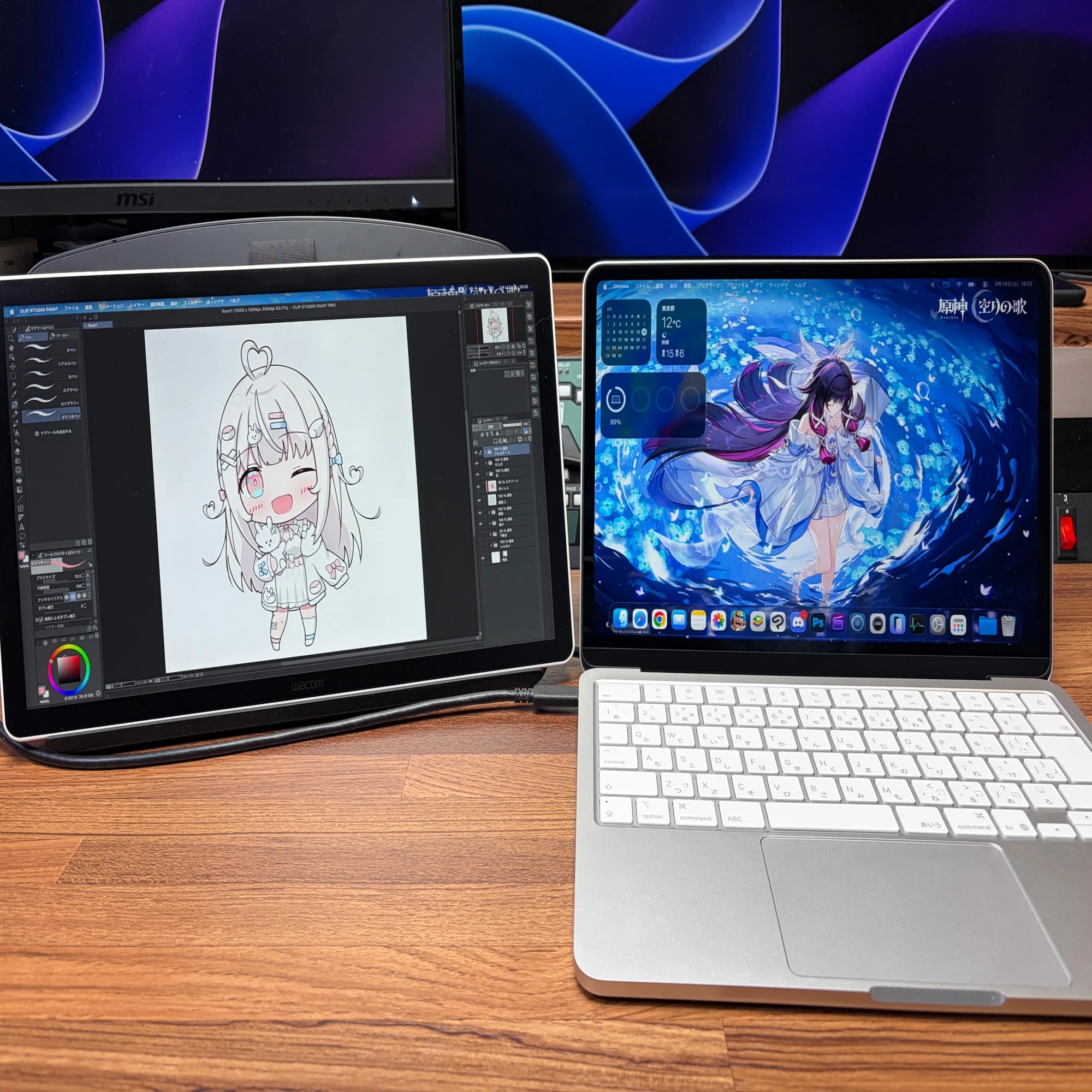 Wacom One 14を買ったのでレビュー。趣味のお絵描きなら最高の液タブだ 
