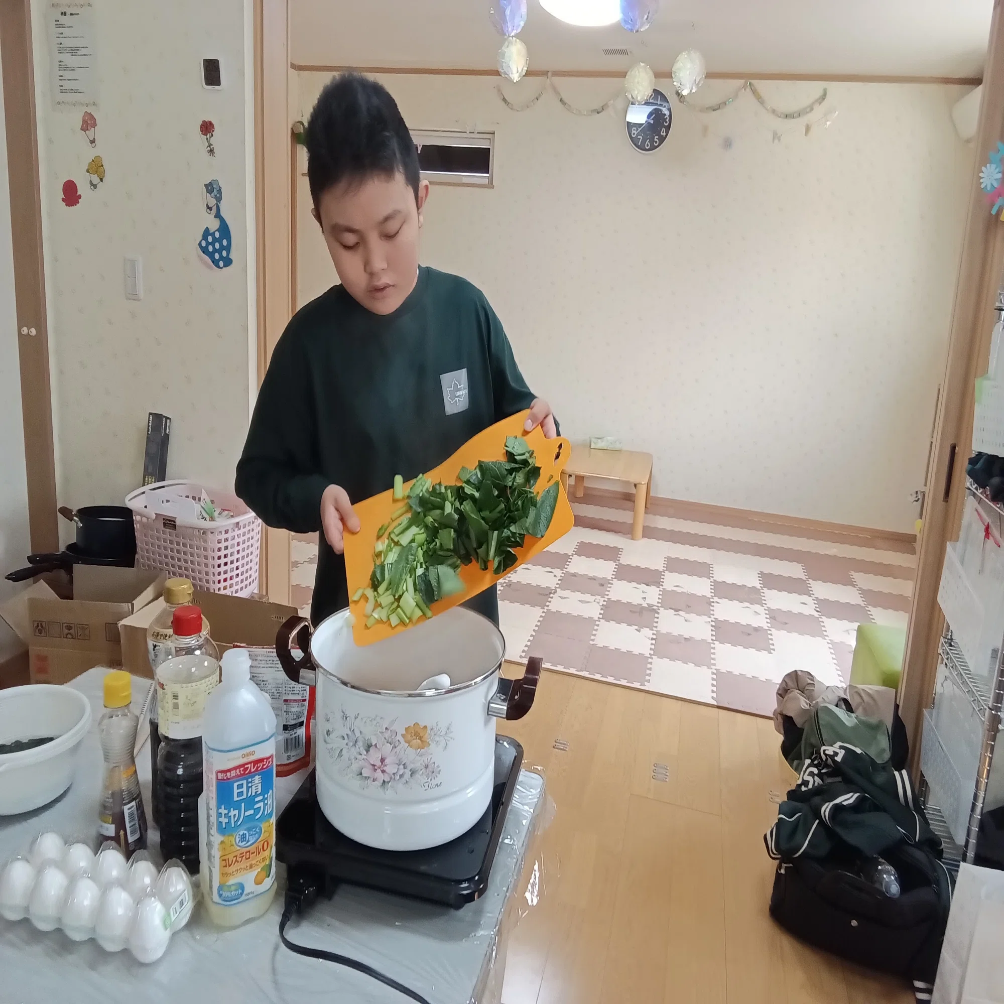 卒業生リクエスト！手作りカレーライス｜めだかのSNS?