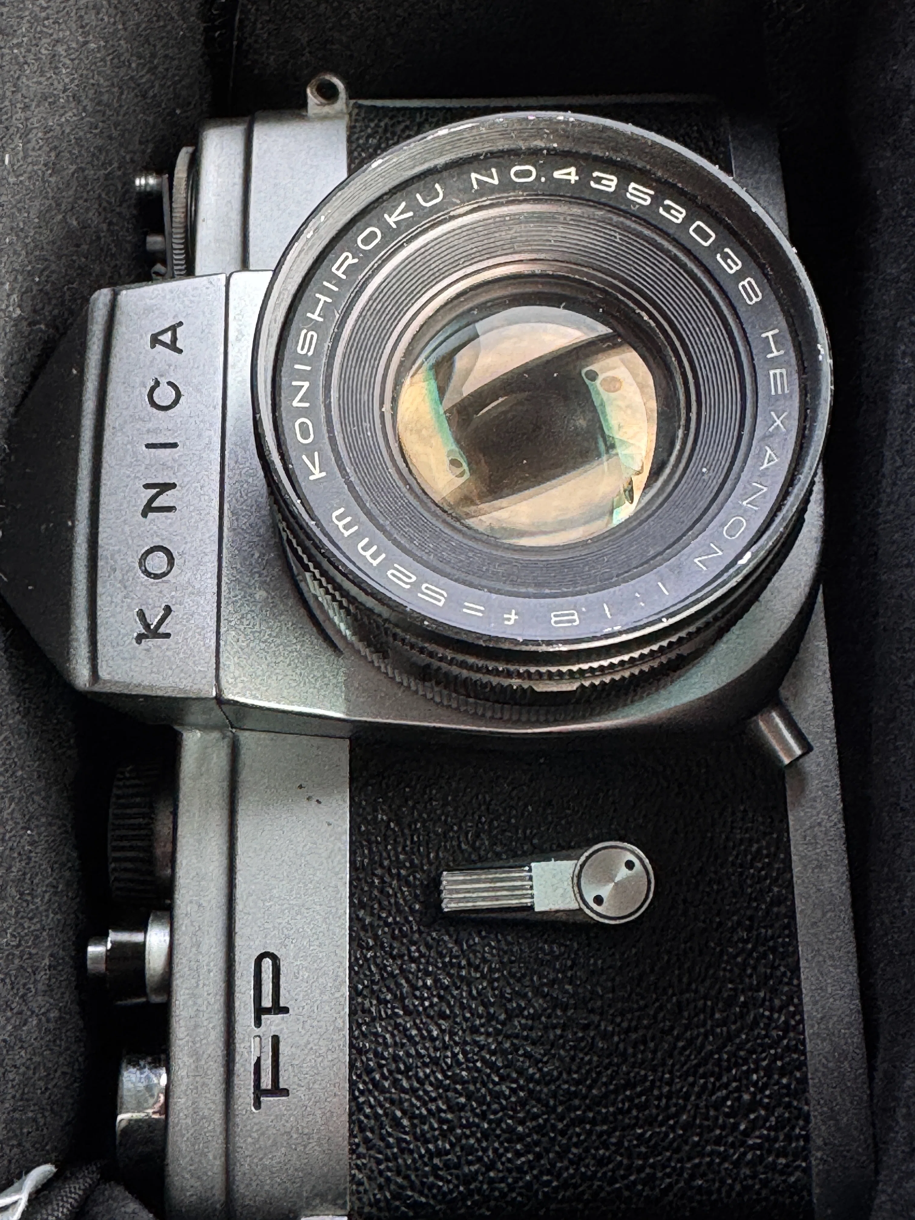 【完動品】Konica FP+HEXANON52mmF1.8動作 不調のコニカで撮影してみたい。｜永瀬喜久