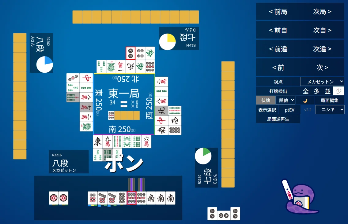 天鳳十段タッチを目指して毎日更新する麻雀note1367日(1休)｜メカZ