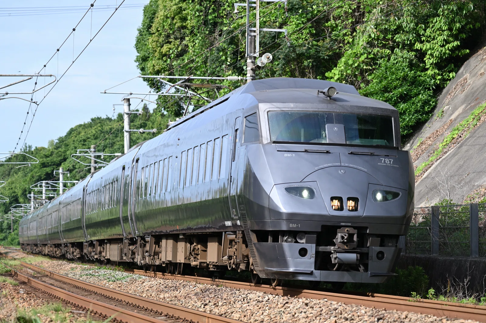 鉄道　サボ　鹿児島本線　両面仕様 いまなお現役！ 415系1500番代を撮る！【JR九州】｜SATO/世界の鉄道