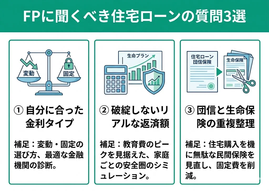 住宅ローンのFP相談おすすめ5選｜相談できる内容も紹介！｜めぐ｜FP1級