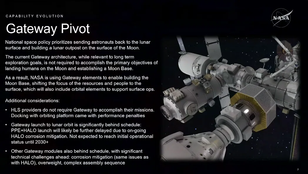 Reorganizing the Artemis Program from a Gateway-centric approach
