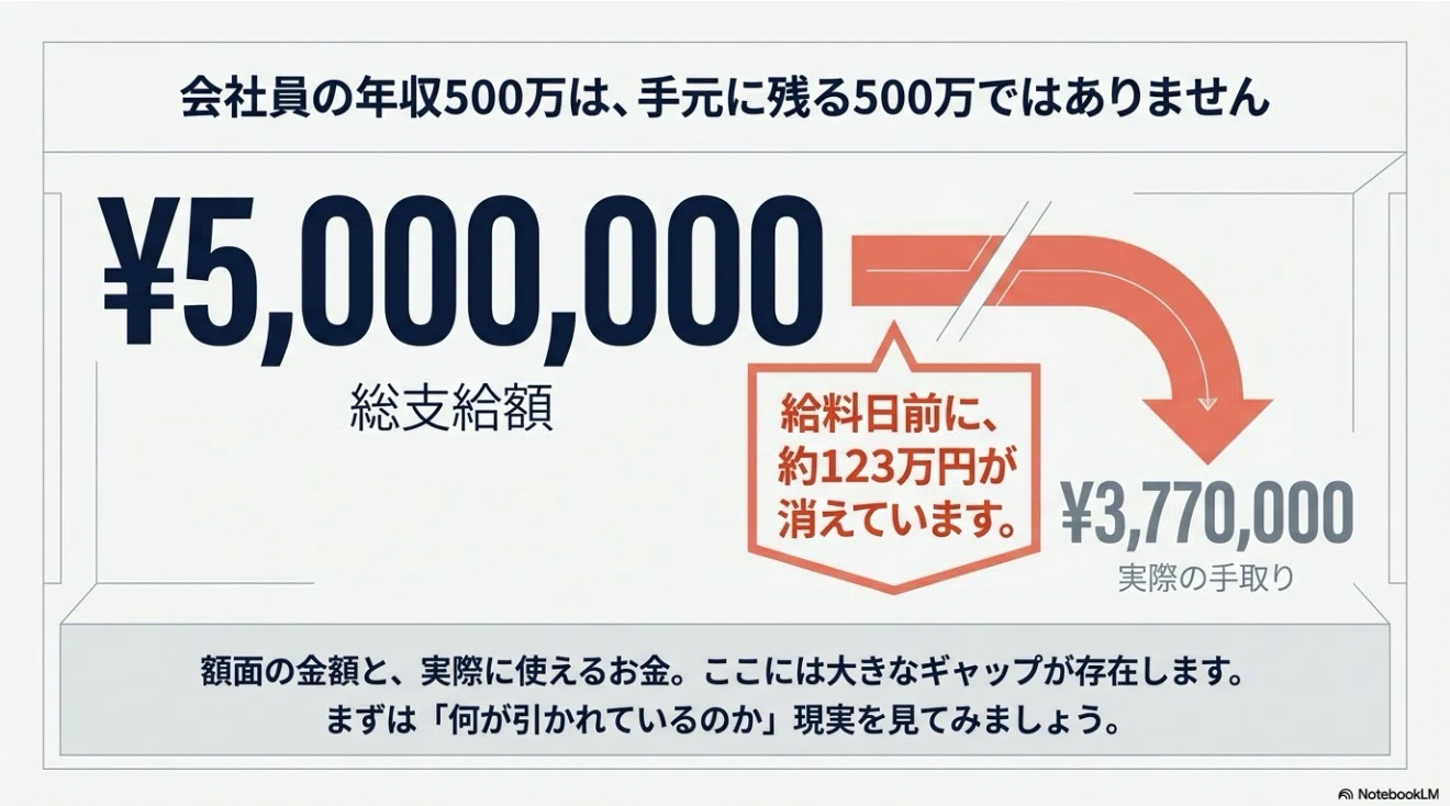 年収 500 万 円 手取り