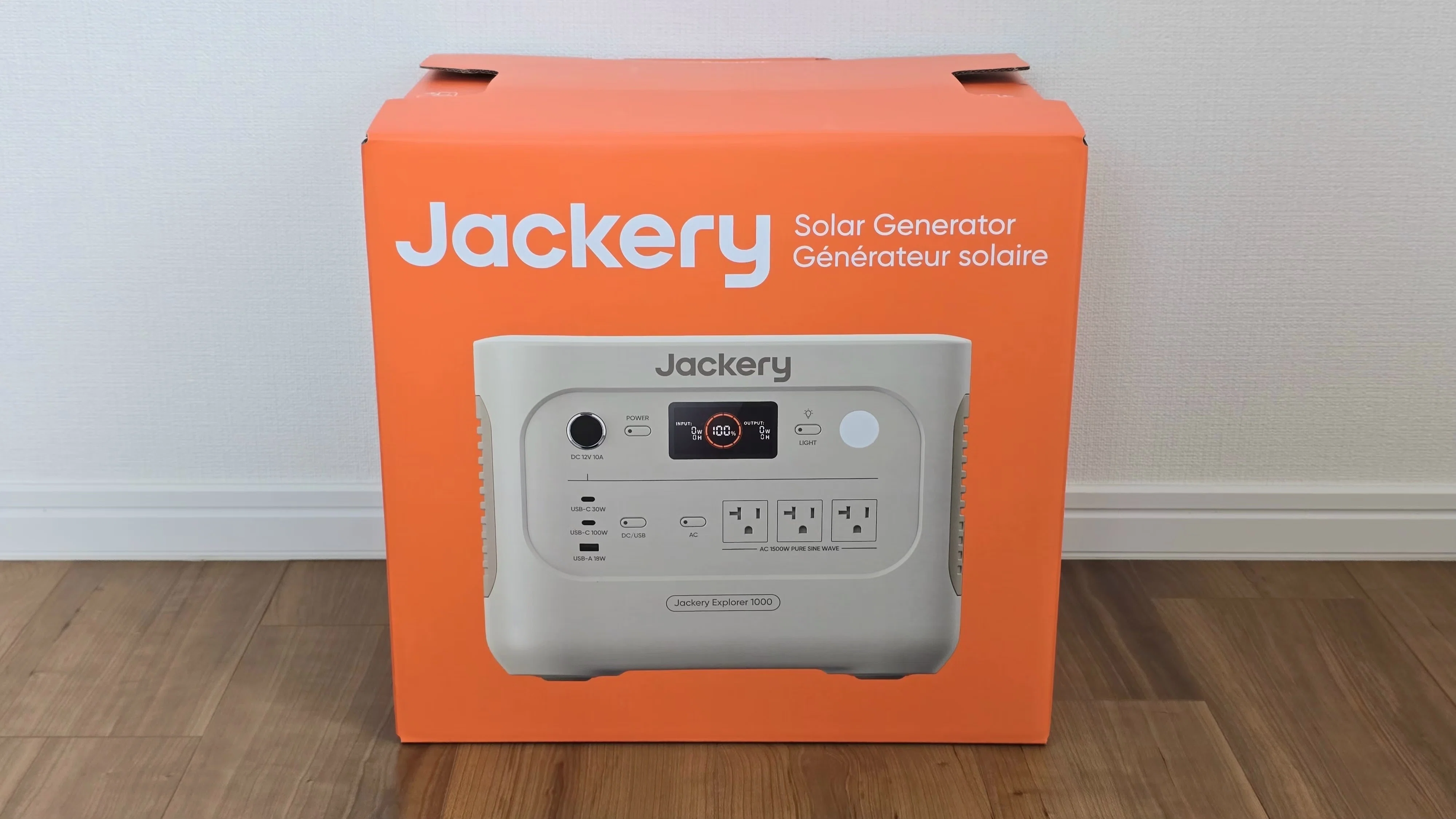 家庭内情シス｜防災用ポタ電は「妻が動かせる重さ」で選ぶ─Jackery