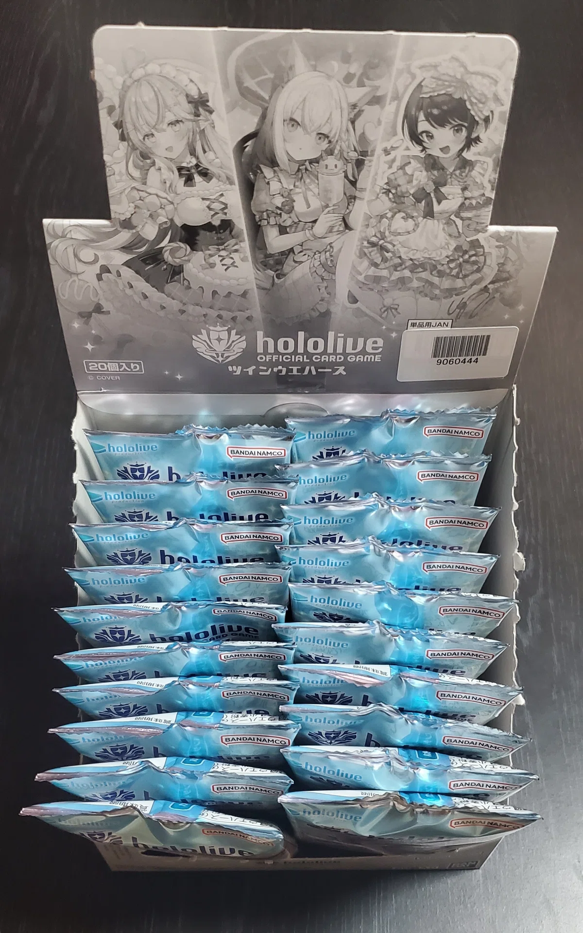 ホロカ】『hololive OFFICIAL CARD GAME ツインウエハース』4BOX(80袋 
