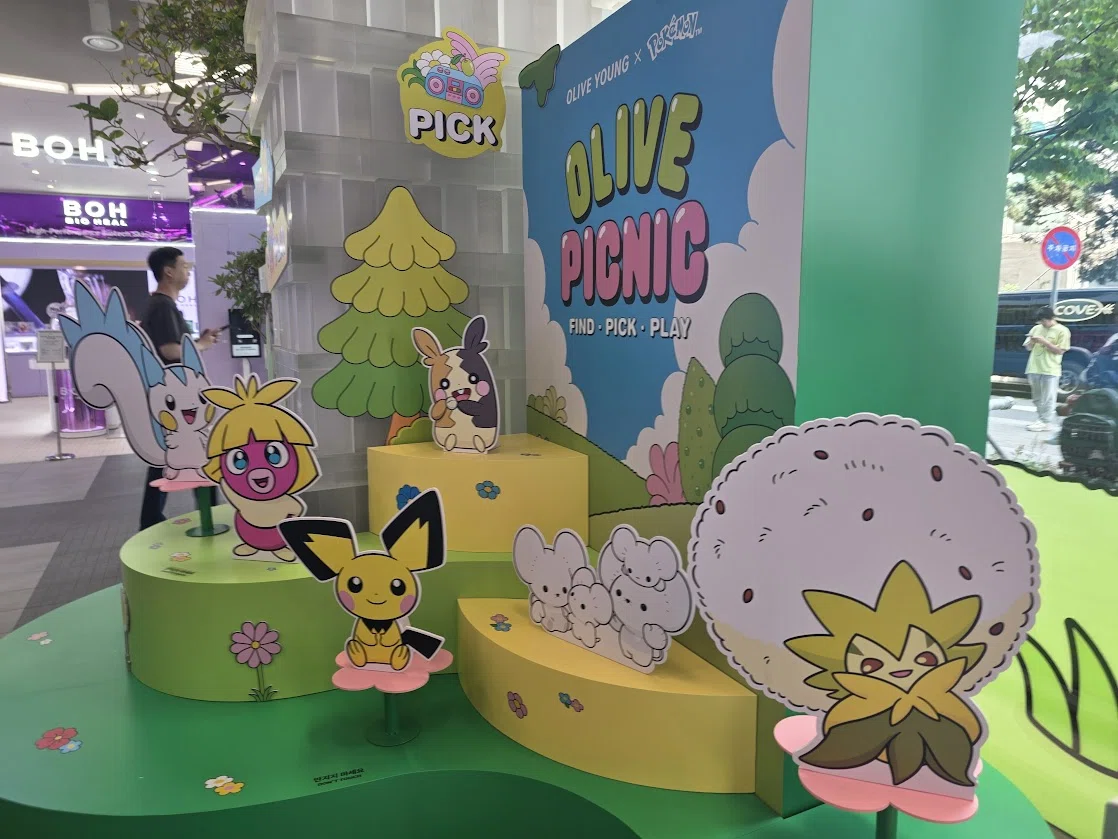 ポケモン30周年 × ソウル！韓国コスメ最先端のOLIVE YOUNGにてポケモン