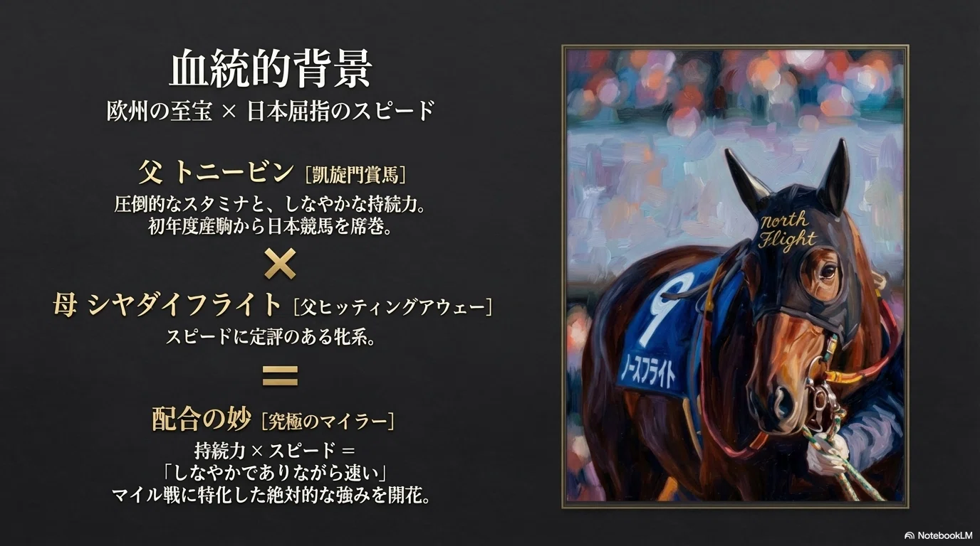 ノースフライト -牝馬初の春秋マイルGⅠ制覇-｜ハサミおじさん