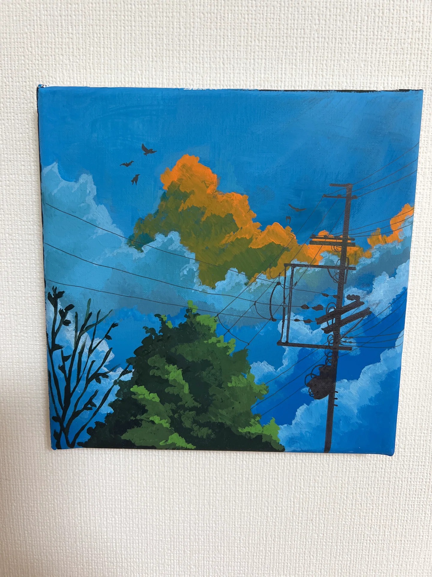 全19枚】今まで描いたアクリル画🎨｜花眠