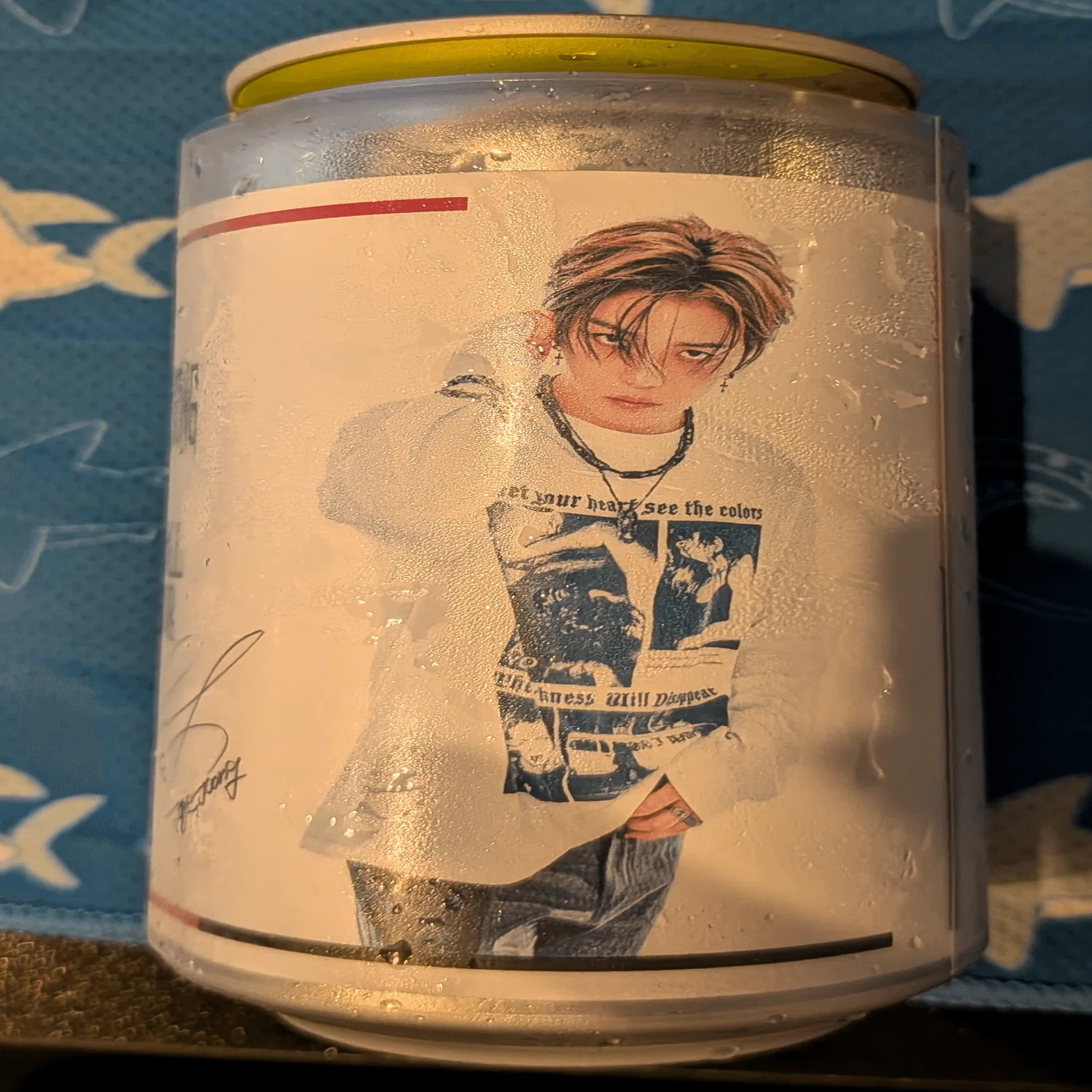 ジェジュンのオリジナルラベル缶 宮崎でゲット！｜みれのスクラップ