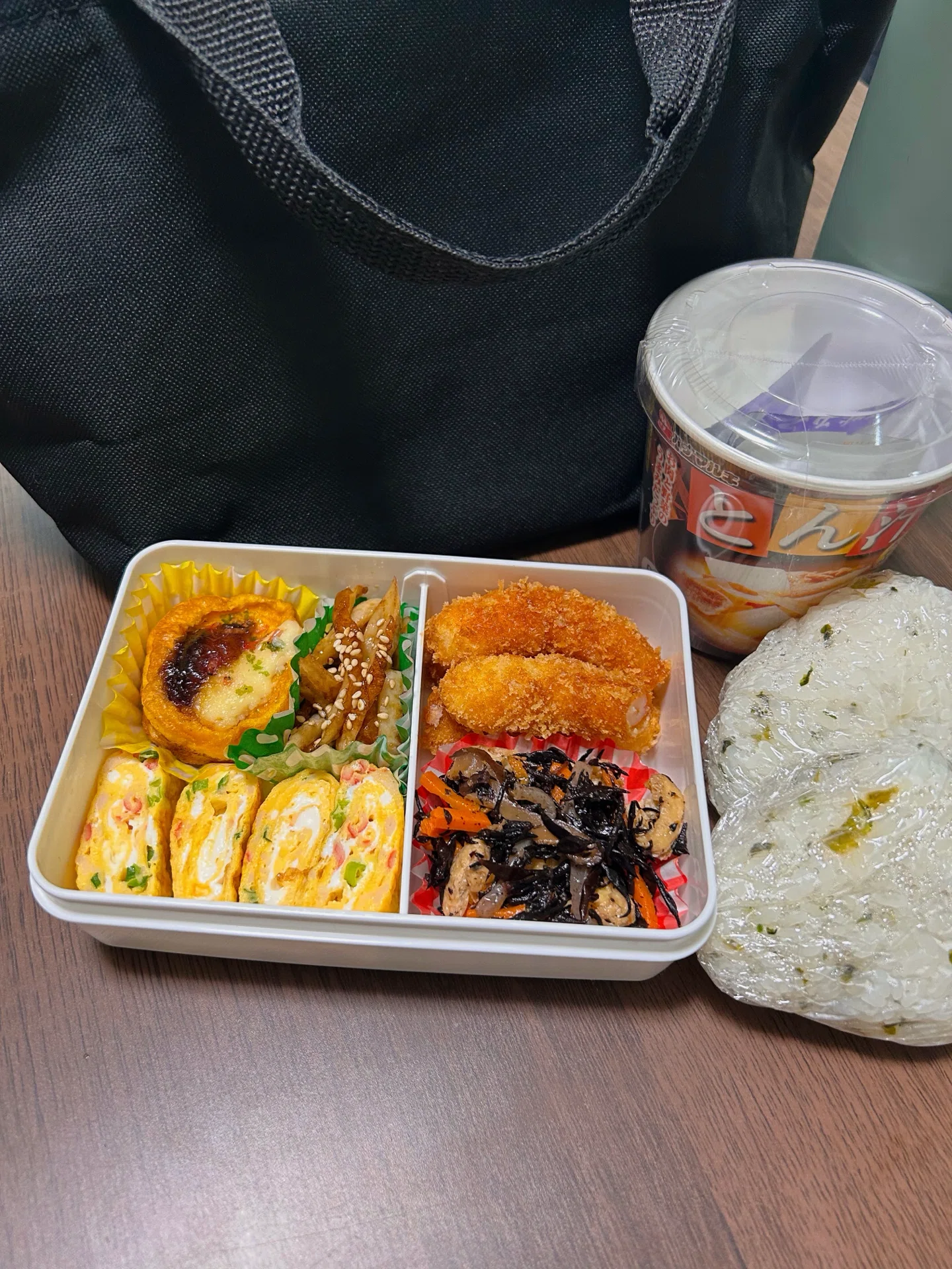 5月27日のお弁当/エビフライ弁当｜ミライ