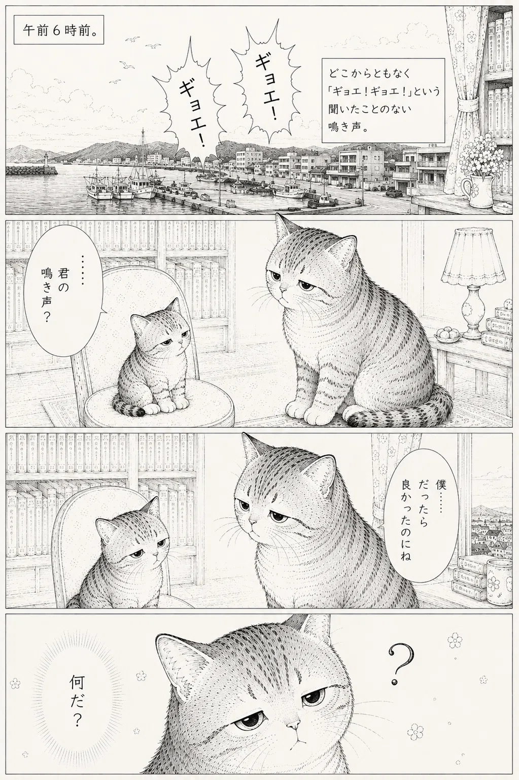 猫々草(漫画版)「ギョエ!」|Radical