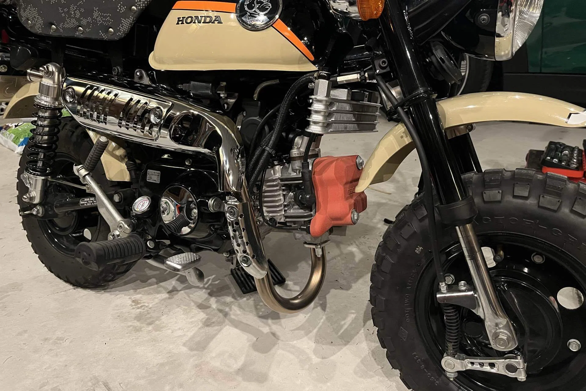 AB27 Fiモンキー88ccへの道｜まー