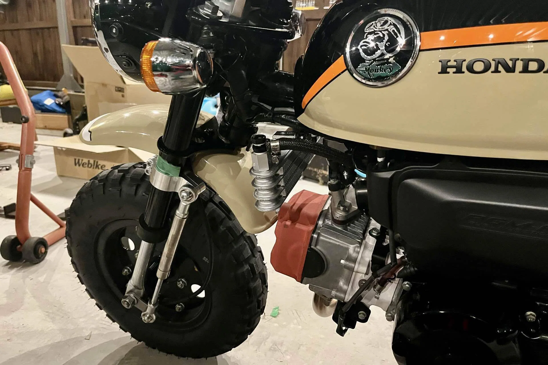 AB27 Fiモンキー88ccへの道｜まー