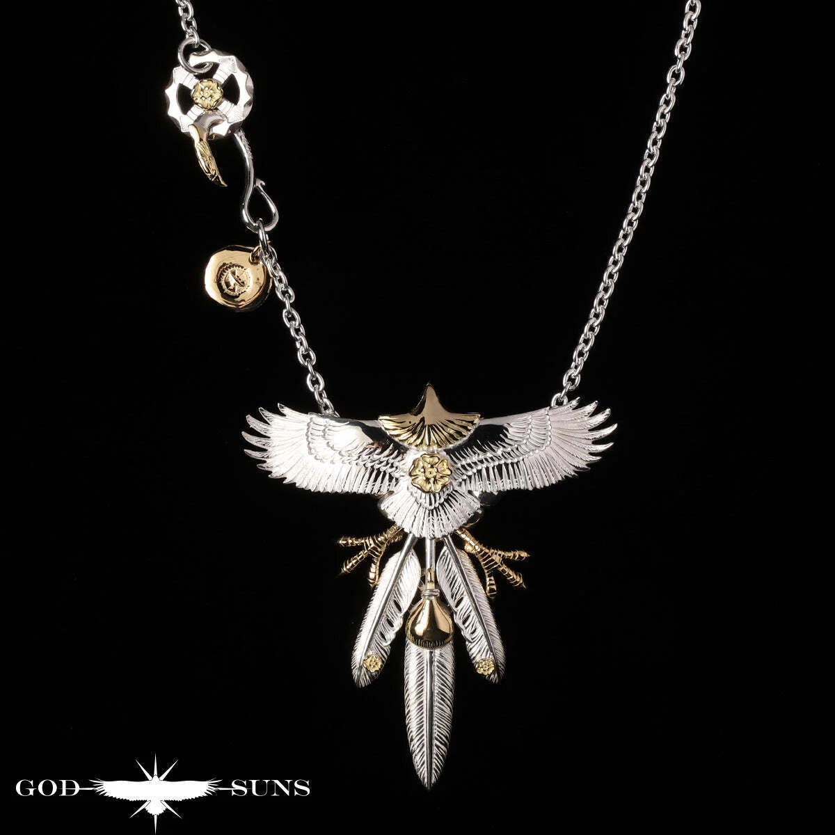ネイティブ系アクセサリー(インディアンジュエリー)『GOD SUNS