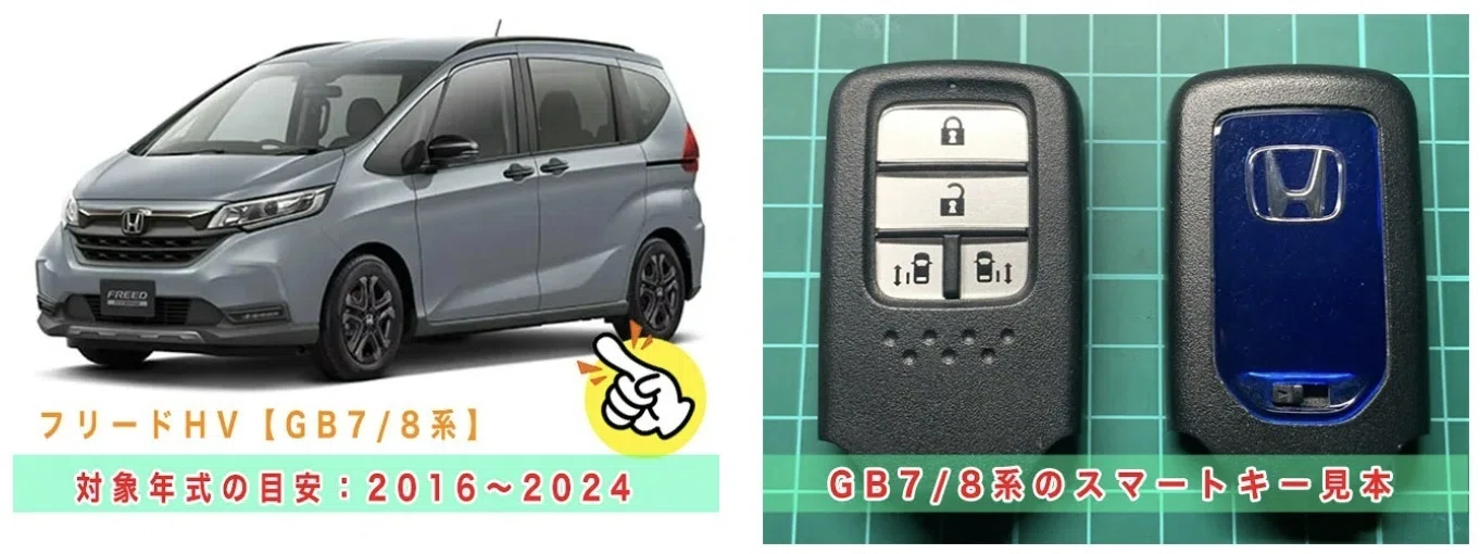 ホンダ フリード+ GB7 スマートキー & スマートPCU セット | 【公式通販】