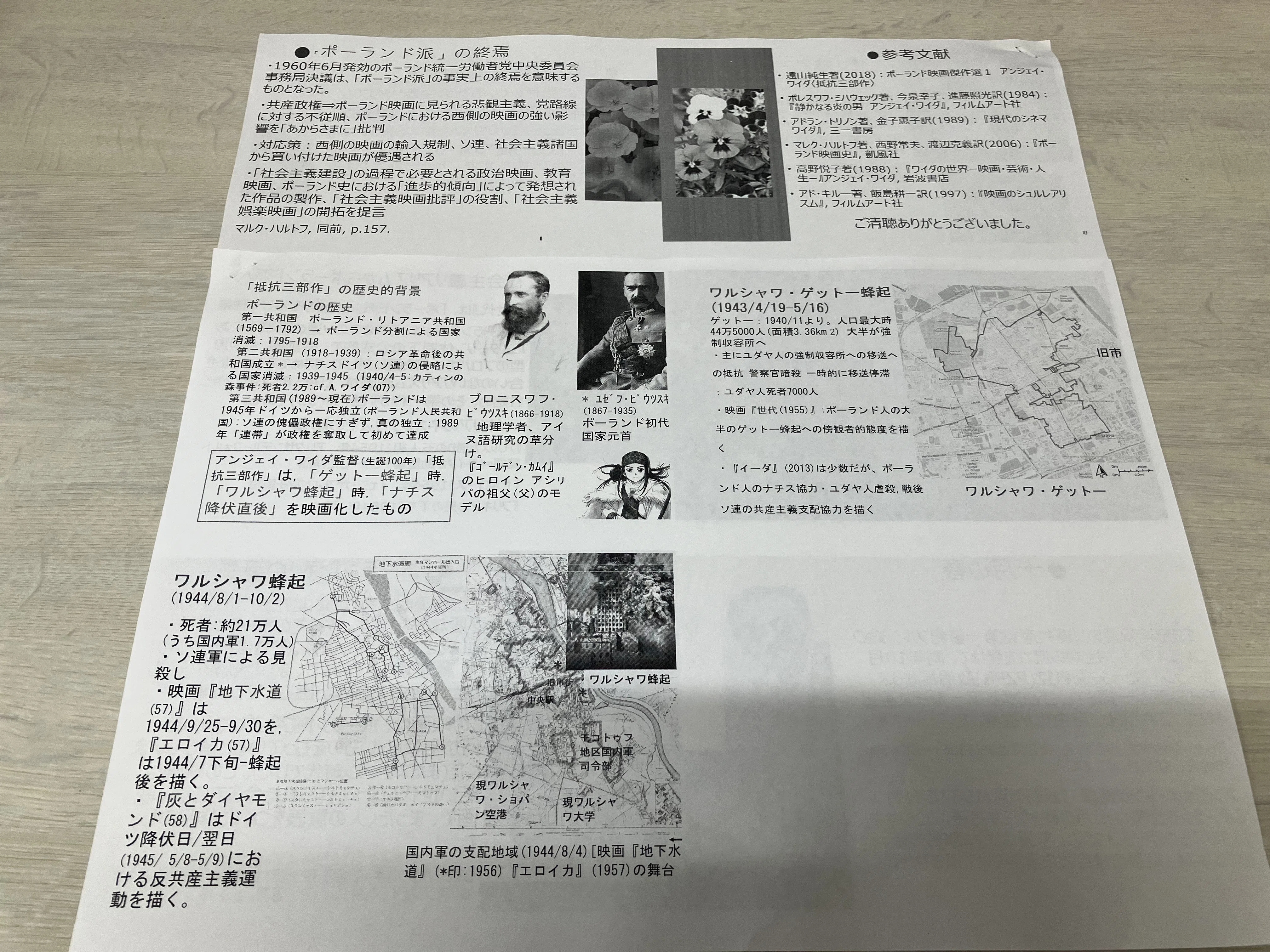 生誕100年記念アンジェイワイダ長編デビュー作【世代】上映会レポ｜お