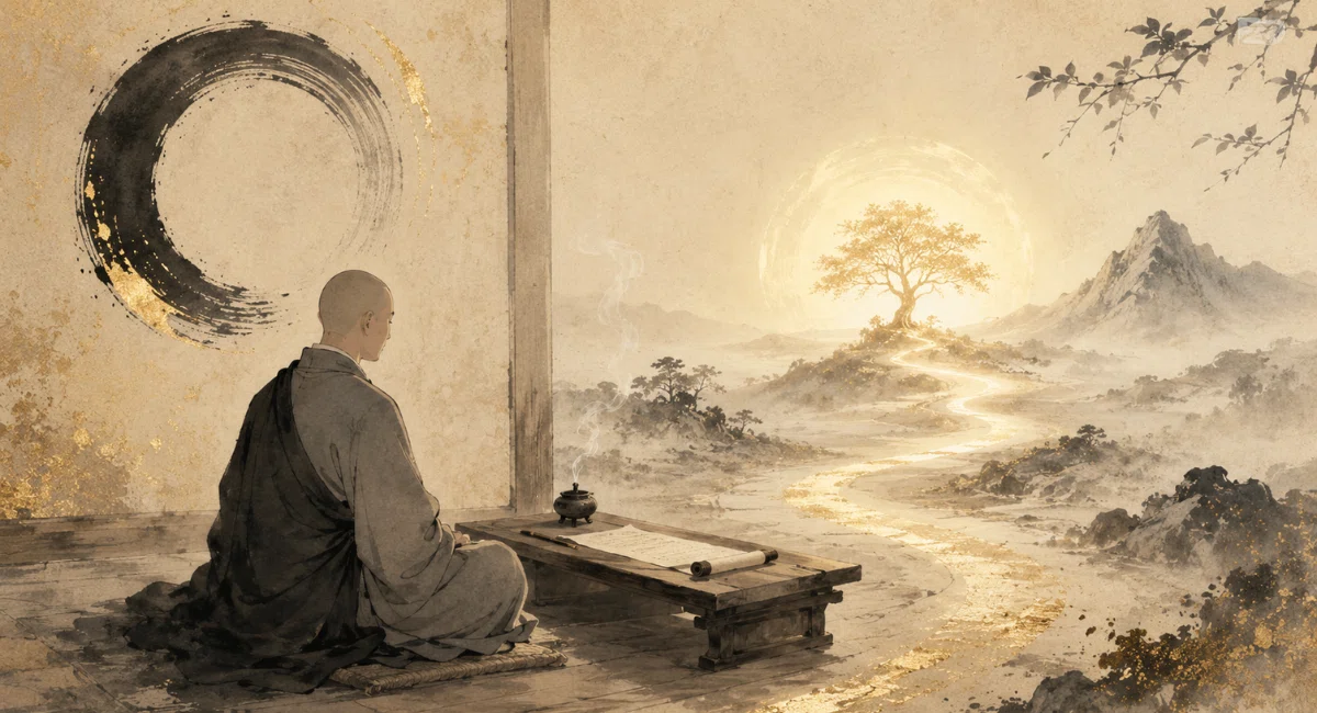 達磨大師の語録『二入四行論』を5分で解説｜だるまの余白録