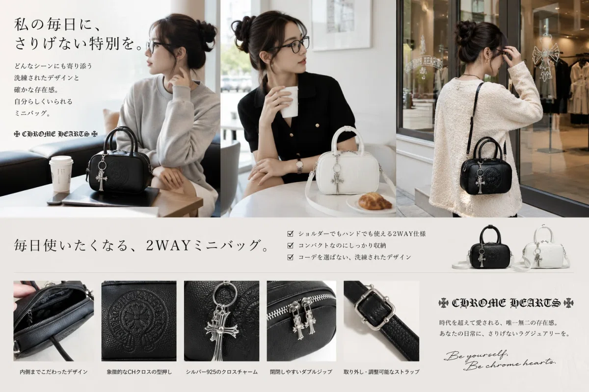 Chrome Hearts好き必見｜ホースシューボウリングバッグが限定入荷