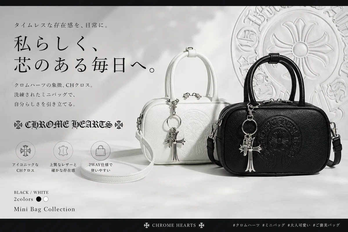 Chrome Hearts好き必見｜ホースシューボウリングバッグが限定入荷