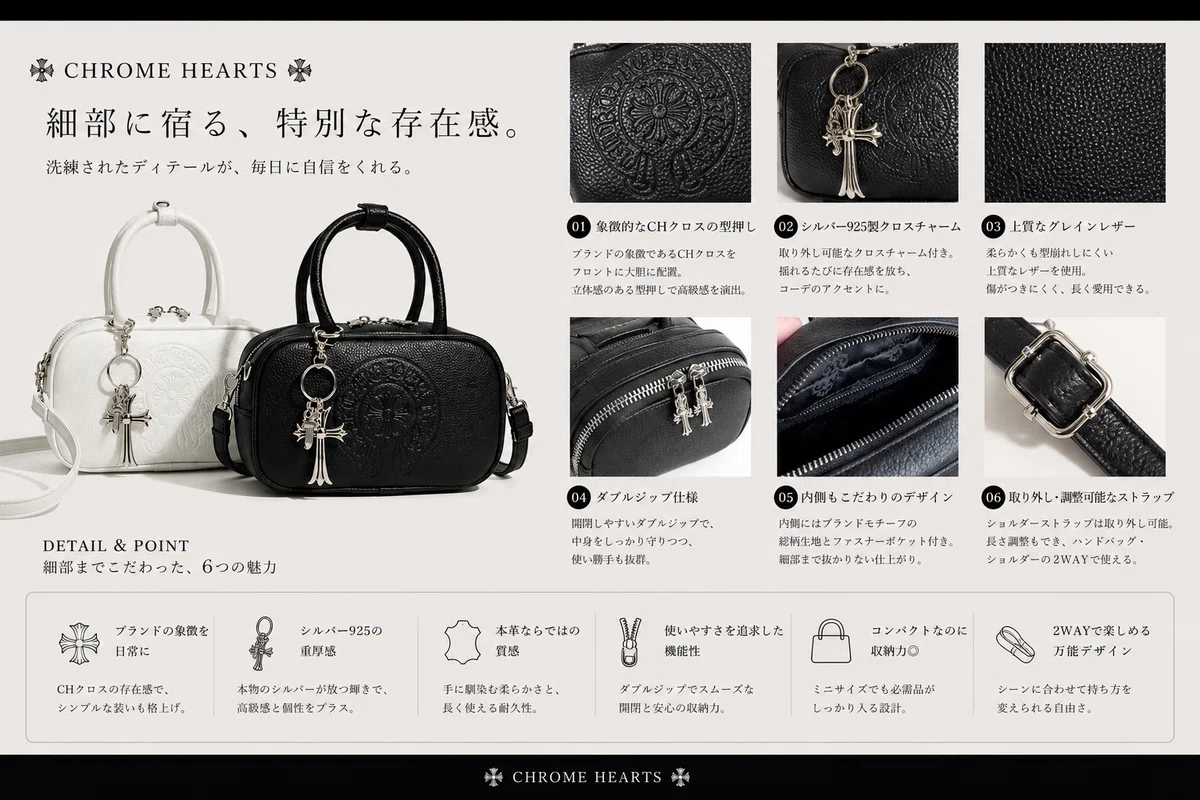 Chrome Hearts好き必見｜ホースシューボウリングバッグが限定入荷 