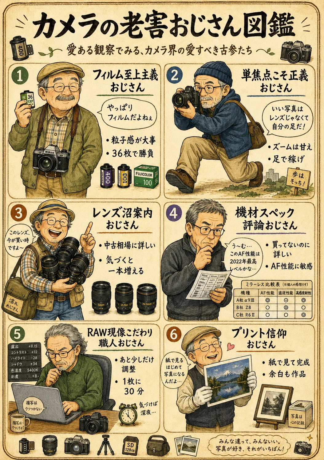 Xで流行ってる「老害おじさん図鑑」を作ってみた｜AI EBISUくん