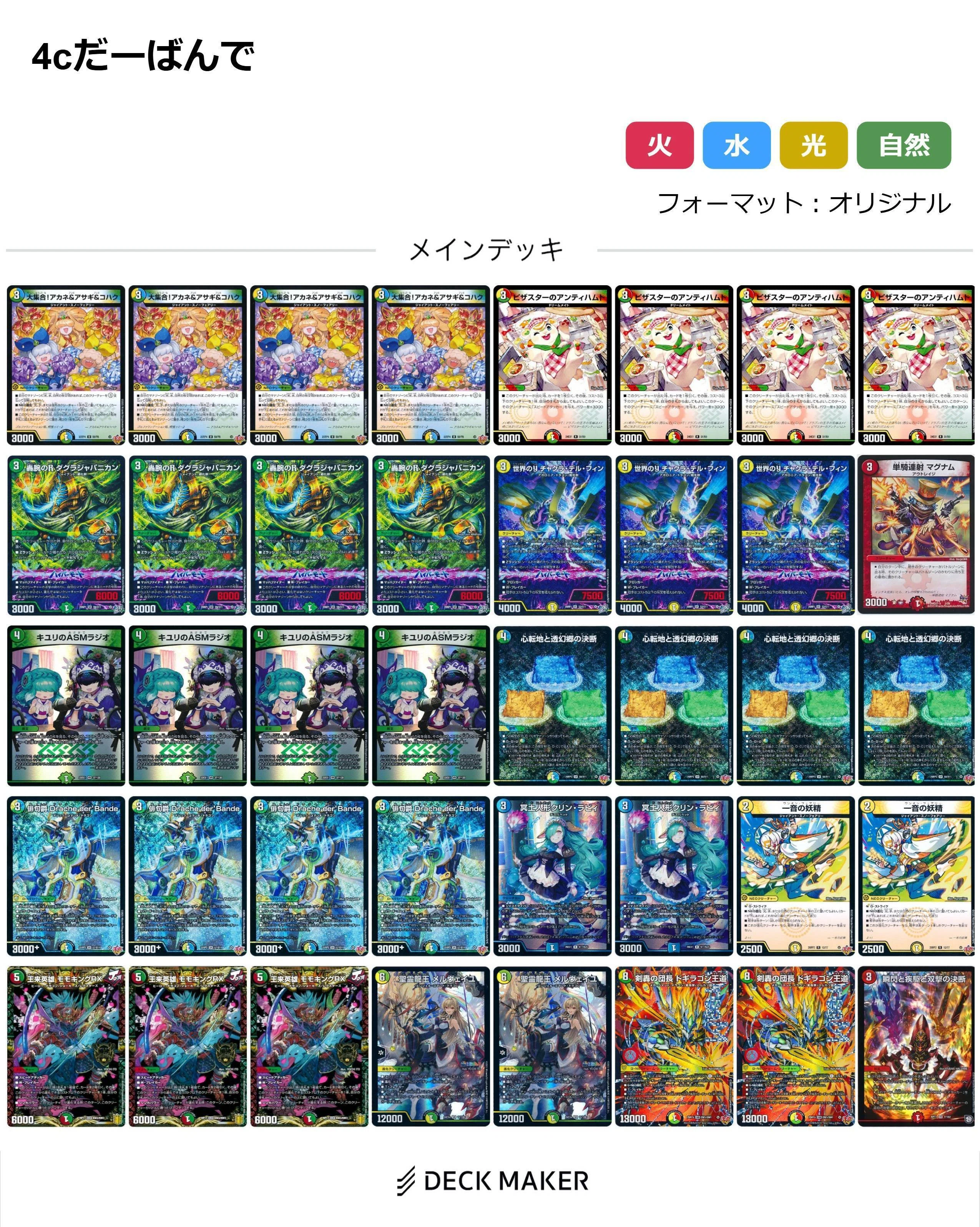 逆札篇 第2弾 燃えろ禁断！逆転のドギラゴン革命!!の新規を使った