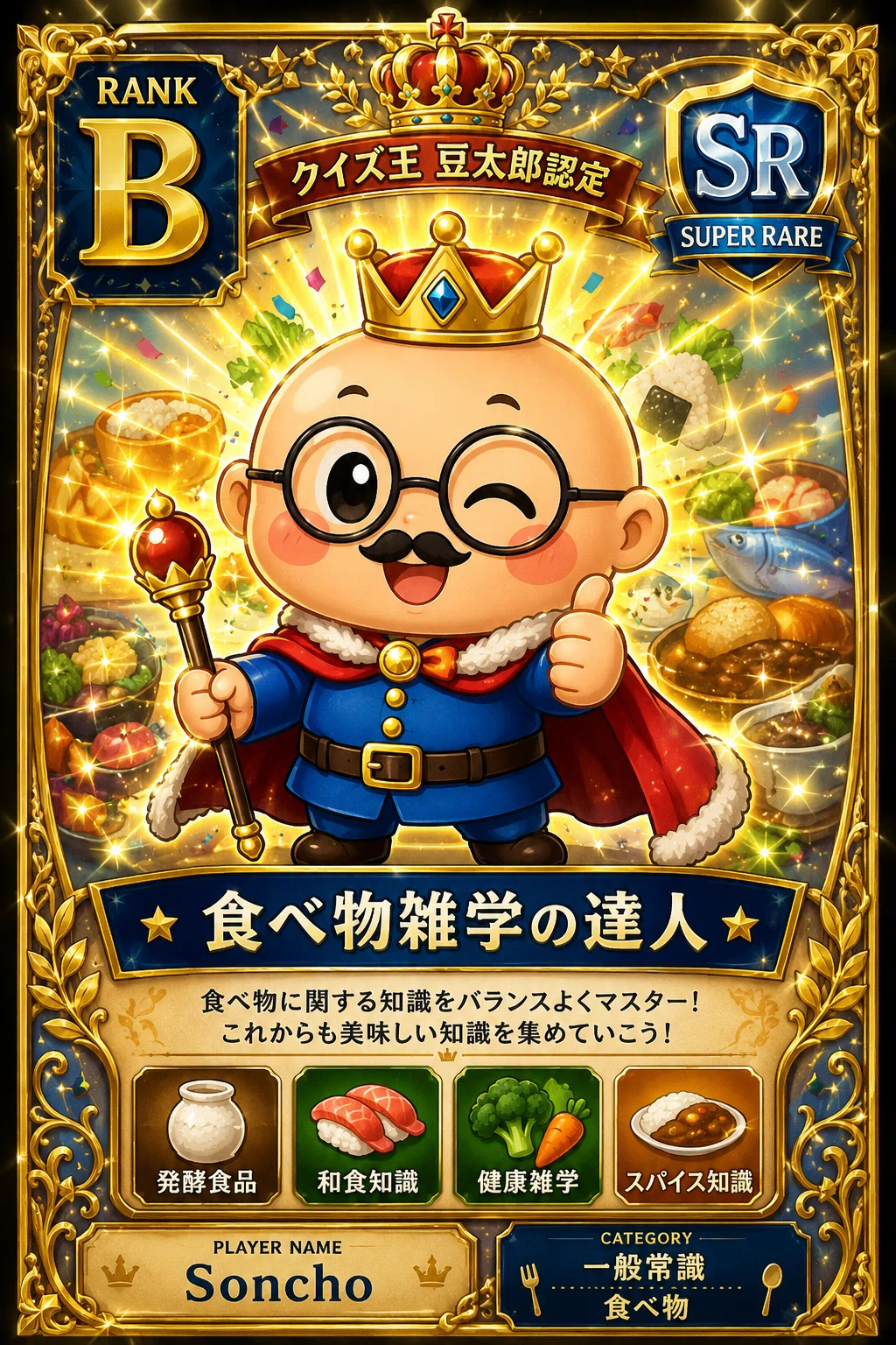 無料新企画 豆知識が豊富になる豆太郎 遊ぶだけで勉強になりカード