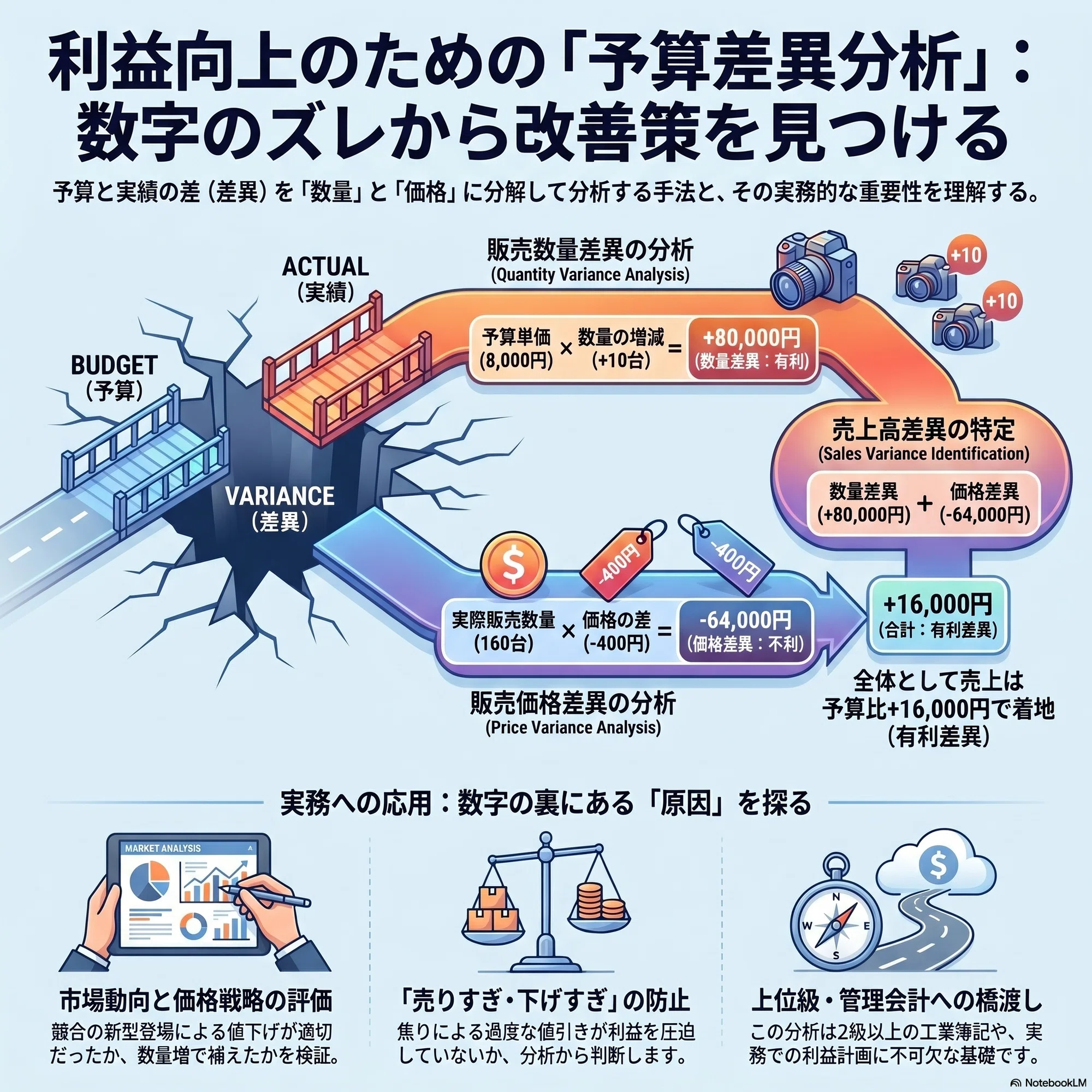売上が増えても利益が減る理由｜値下げの限界点を「日商原価計算初級