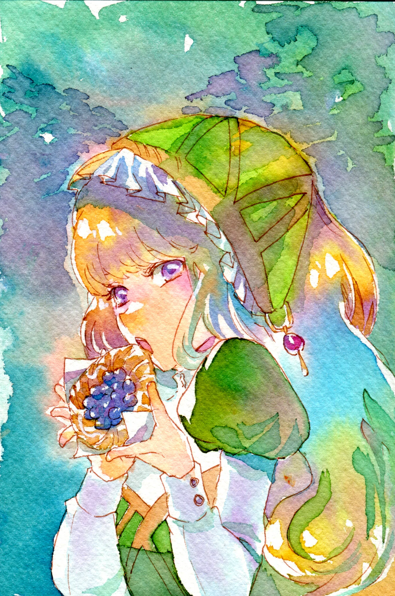 エルバン エクラ（Herbin Eclats）でキャラクターイラストを描いてみる