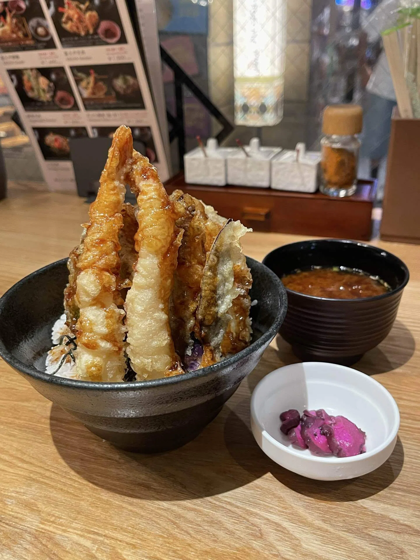 渋谷PARCO地下、直感で選んだ天丼ランチ｜立呑み天ぷらKIKU 渋谷PARCO