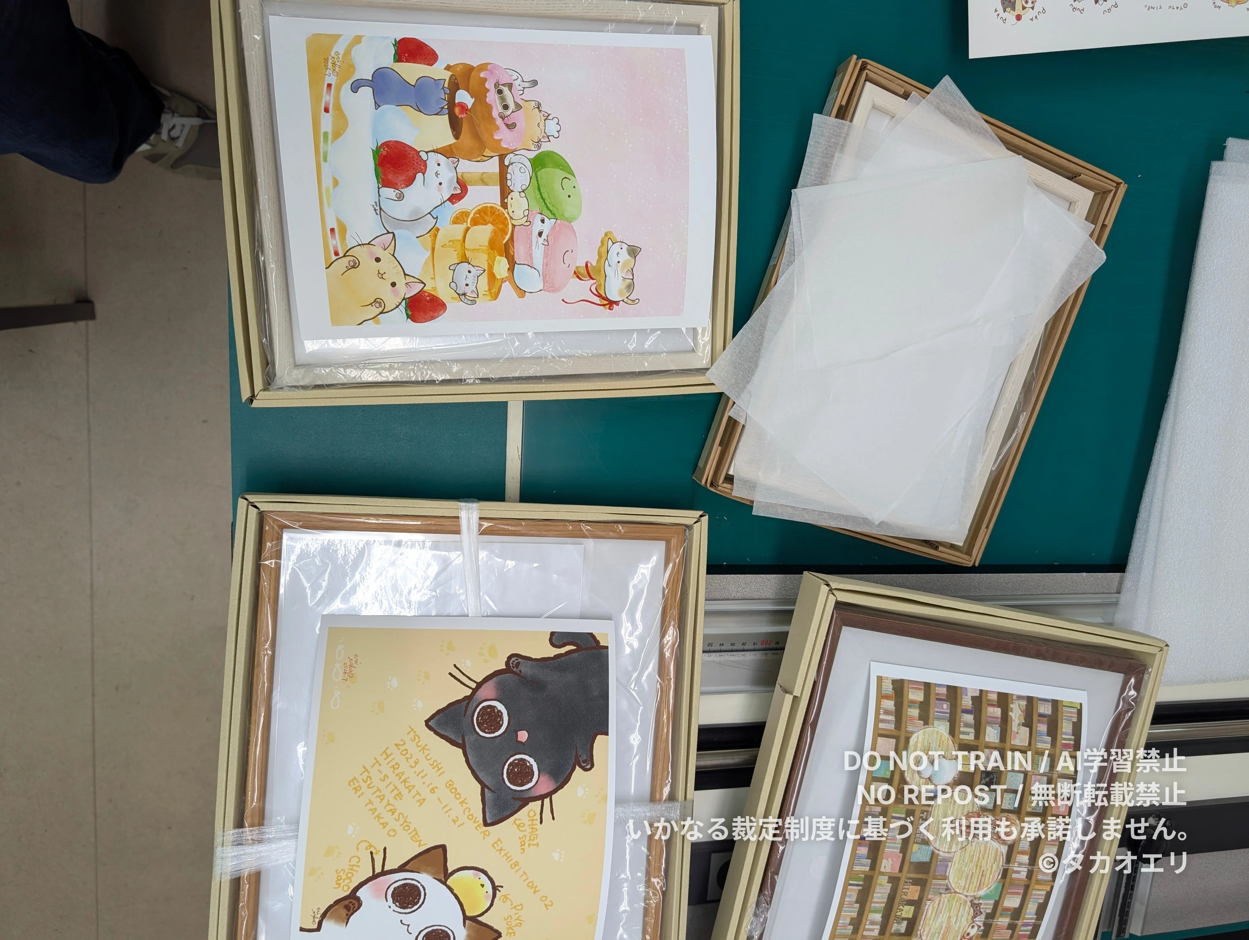 ジークレー印刷 | はじめての個展までの記録｜タカオエリ | 個展7/8
