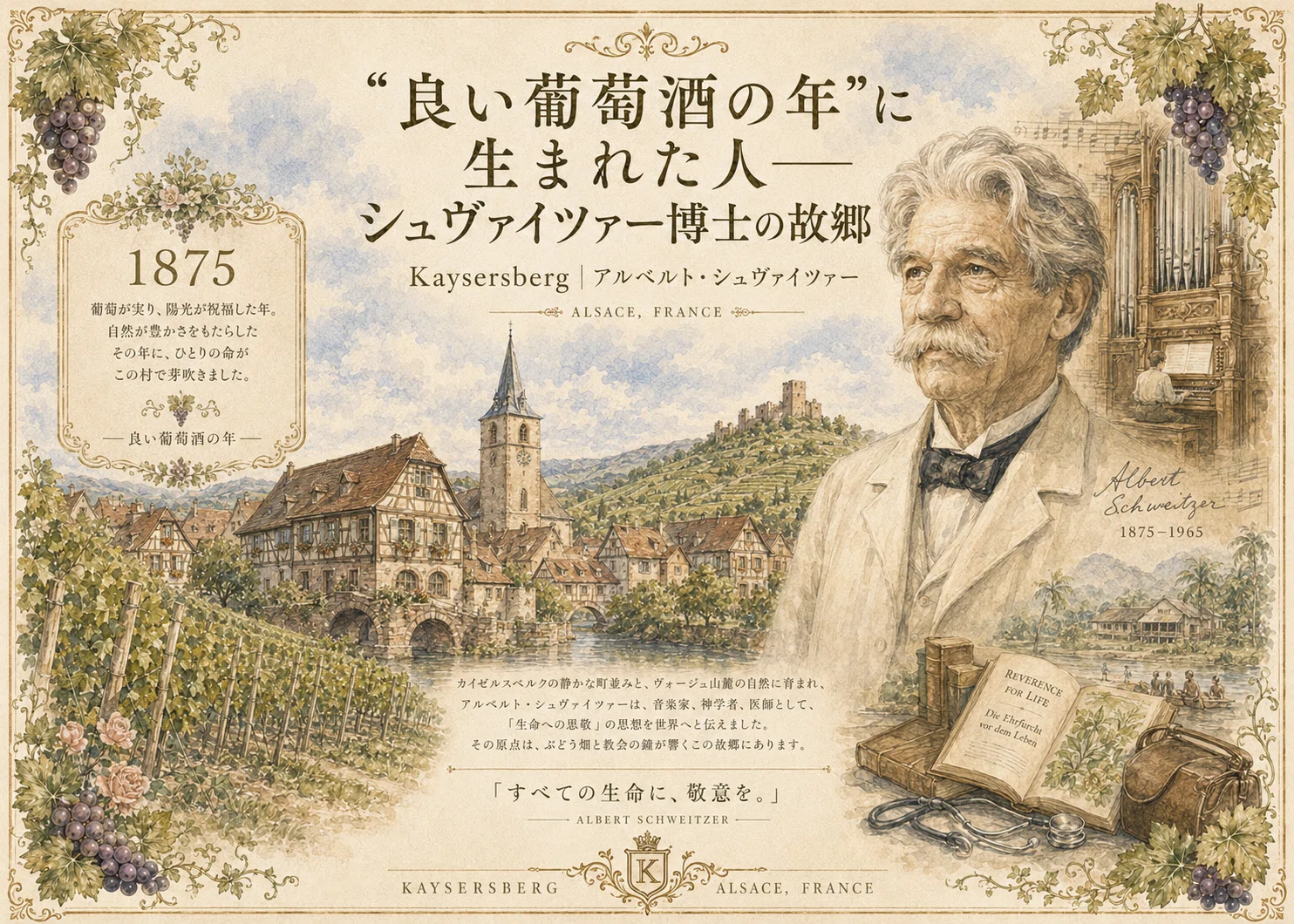 カイゼルベルク（Kaysersberg）完全ガイド―アルザス―｜欧州Slow Luxe旅