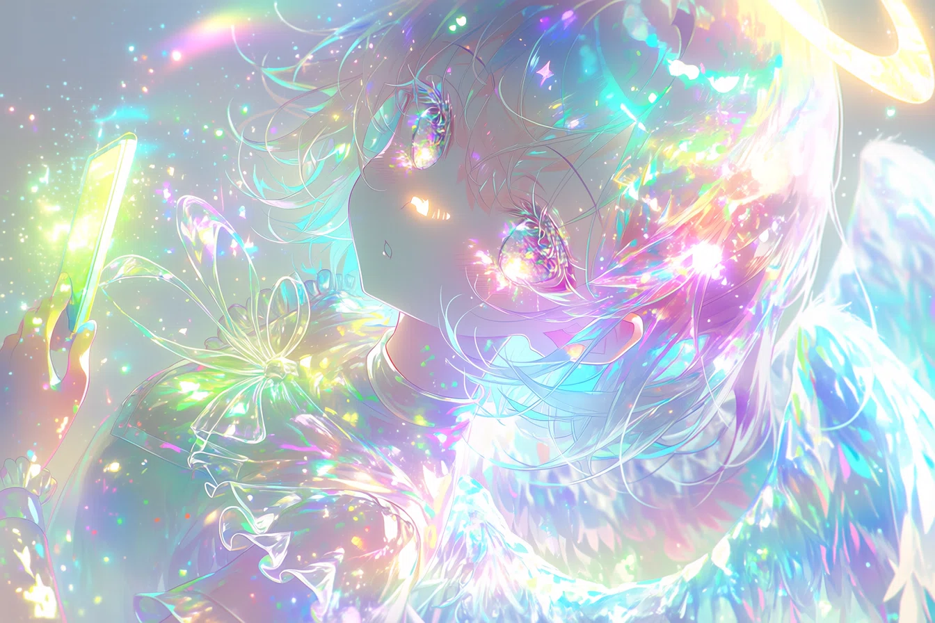 ◇エンジェルスナイパー2077🪽💚🎉🩵デジタル世界の天使｜サイバー
