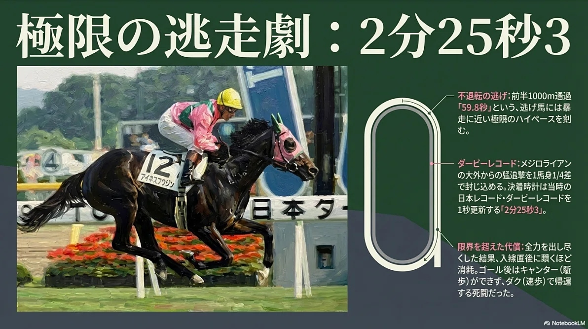 アイネスフウジン -1990年東京優駿、19万人のナカノコール-｜ハサミ