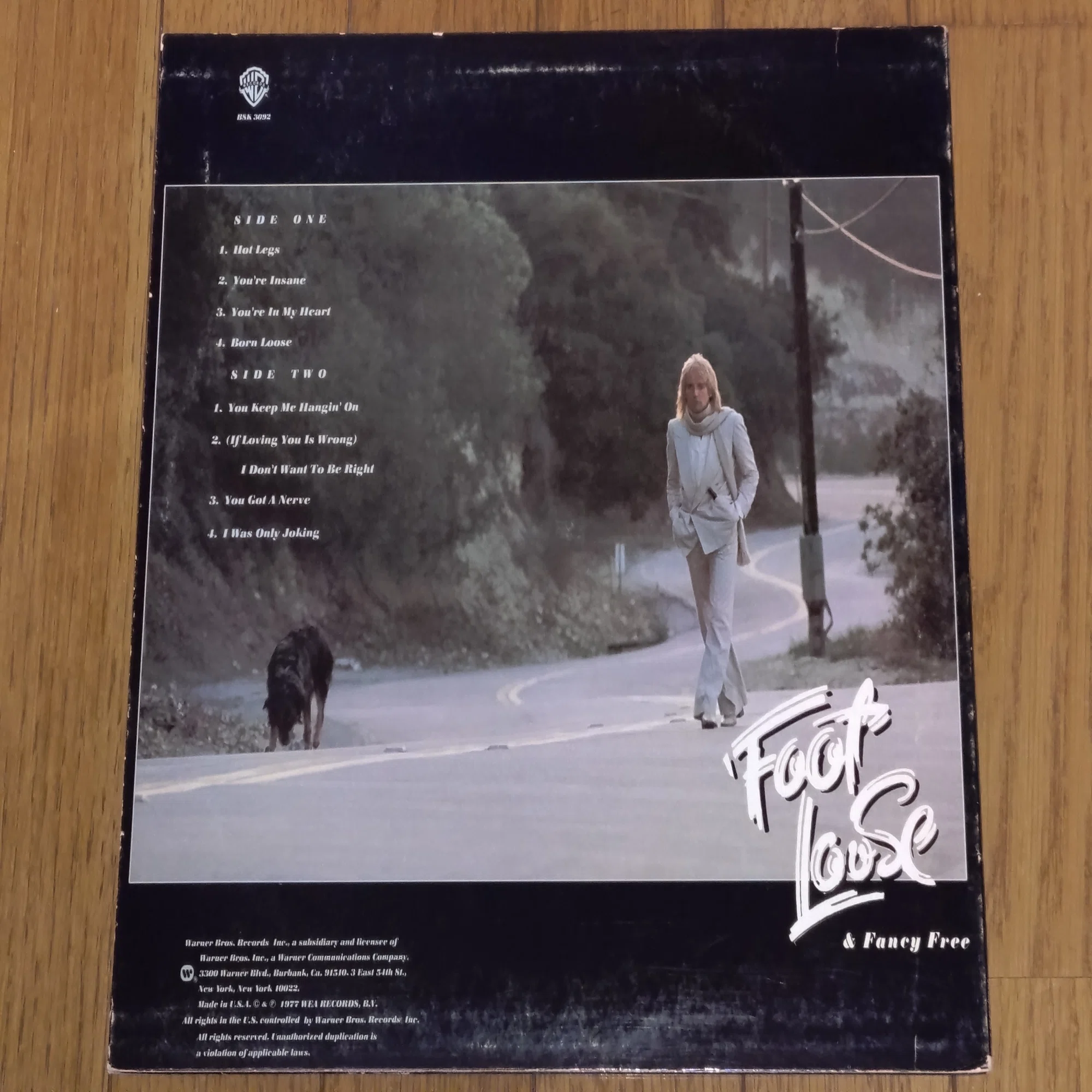 Foot Loose & Fancy Free】(1977) Rod Stewart: A Grand Strategy for 