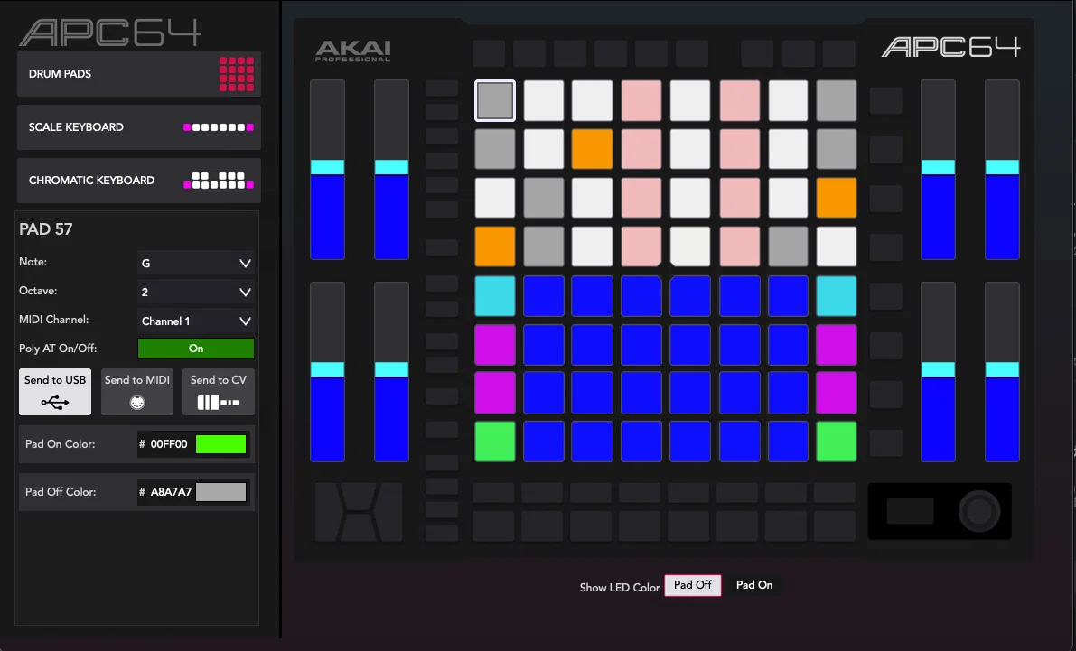 Akai Rig Akai APC64のCUSTOM MODEを使って、複数のシンセを同時演奏|Hybrid Rig 制作ノート