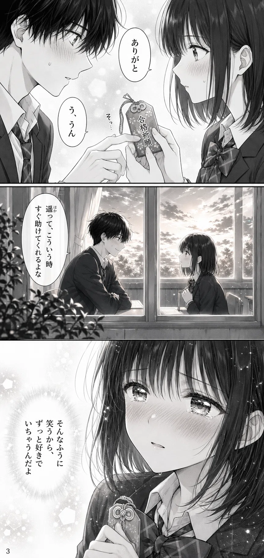 Codexで漫画を5ページ作ってみた。タイトル：放課後、君のとなり1