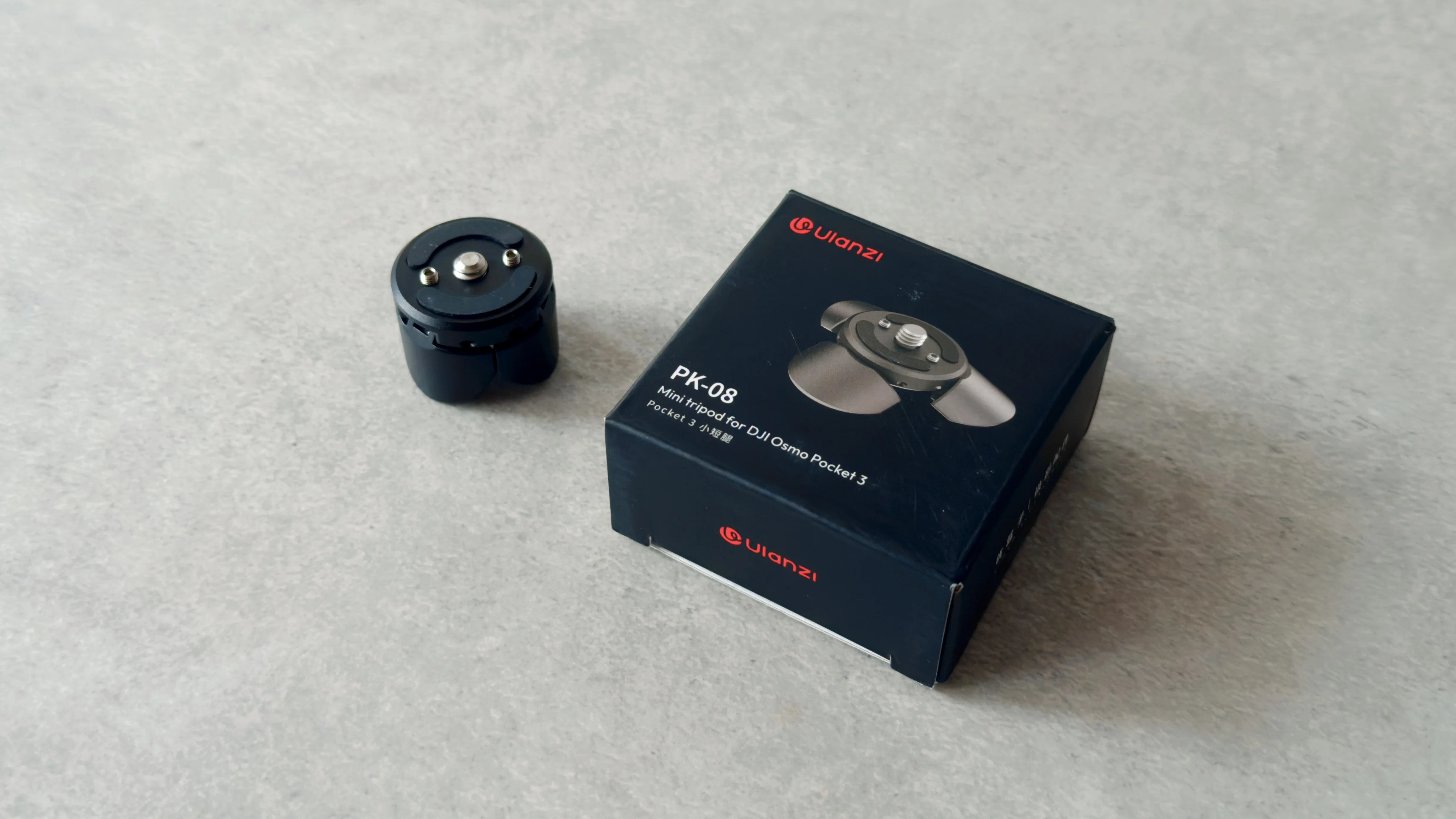 DJI Osmo Pocket 4用のUlanziのミニ三脚、使わなくなってしまった
