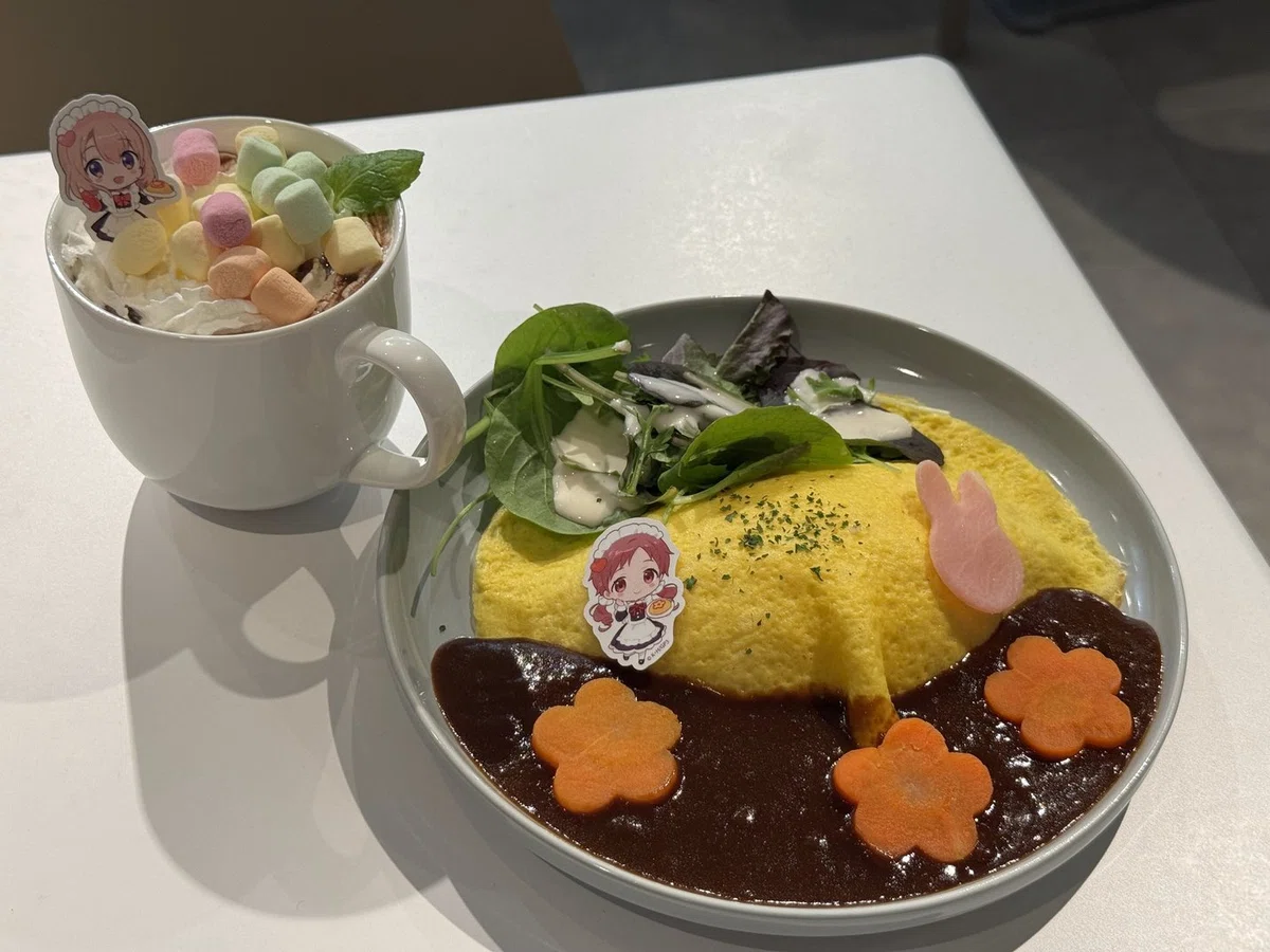 ごちうさコラボレポート】ご注文はオムライスですか？(2025/10/17