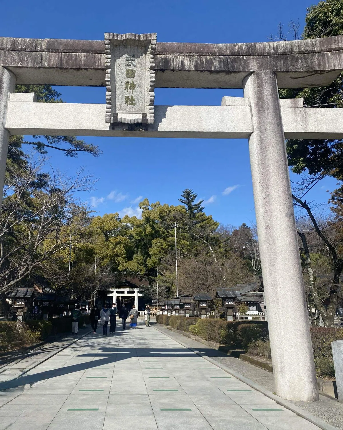 武田神社の鳥居