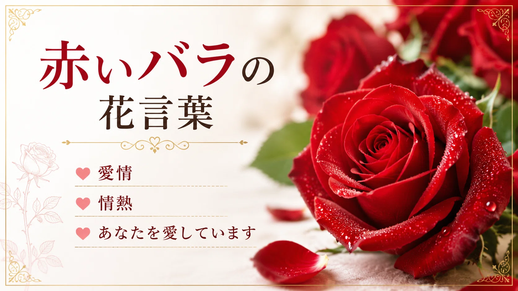 バラの花言葉 本当に知っていますか 本数と色で変わる 想いの伝え方 花とギフトのひと フルールドゥマカロン