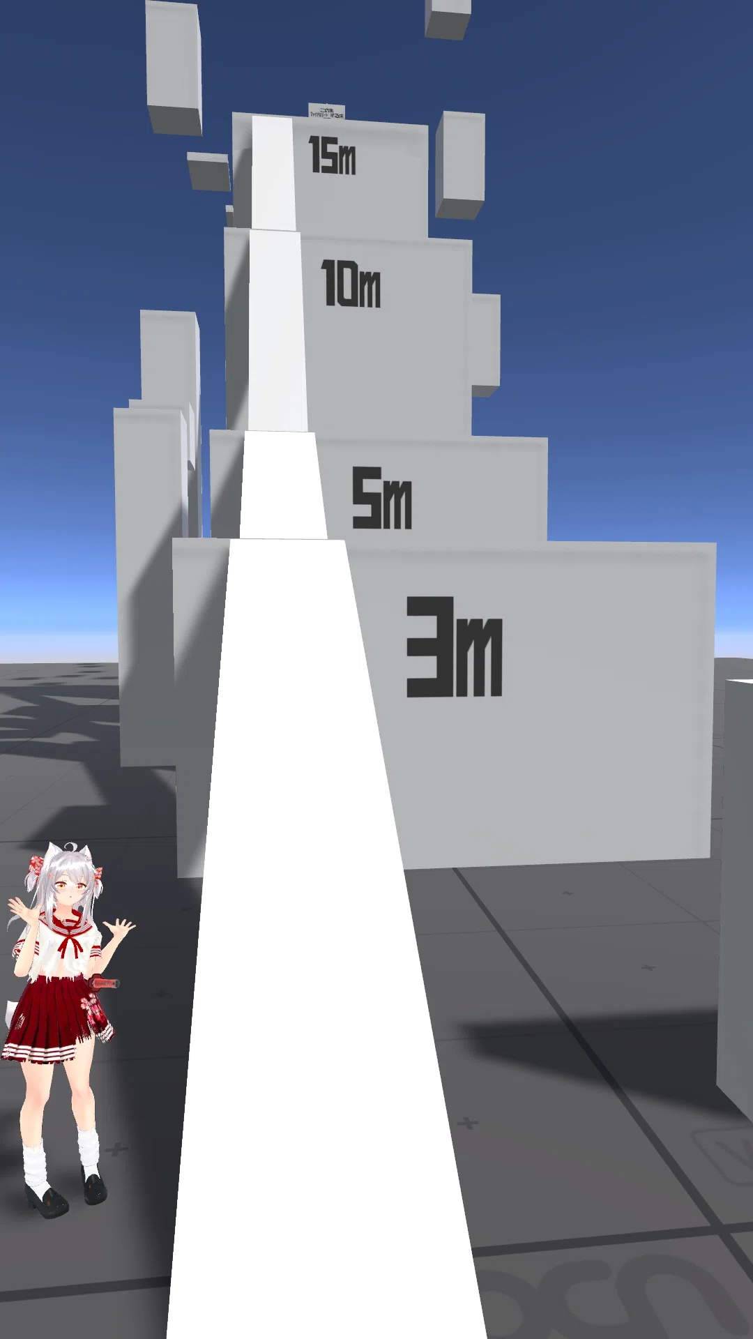 Gimmick Sample VRChatワールド紹介:高所から落ちたら怪我するワールド[Fall Damage System Gimmick Sample World ...