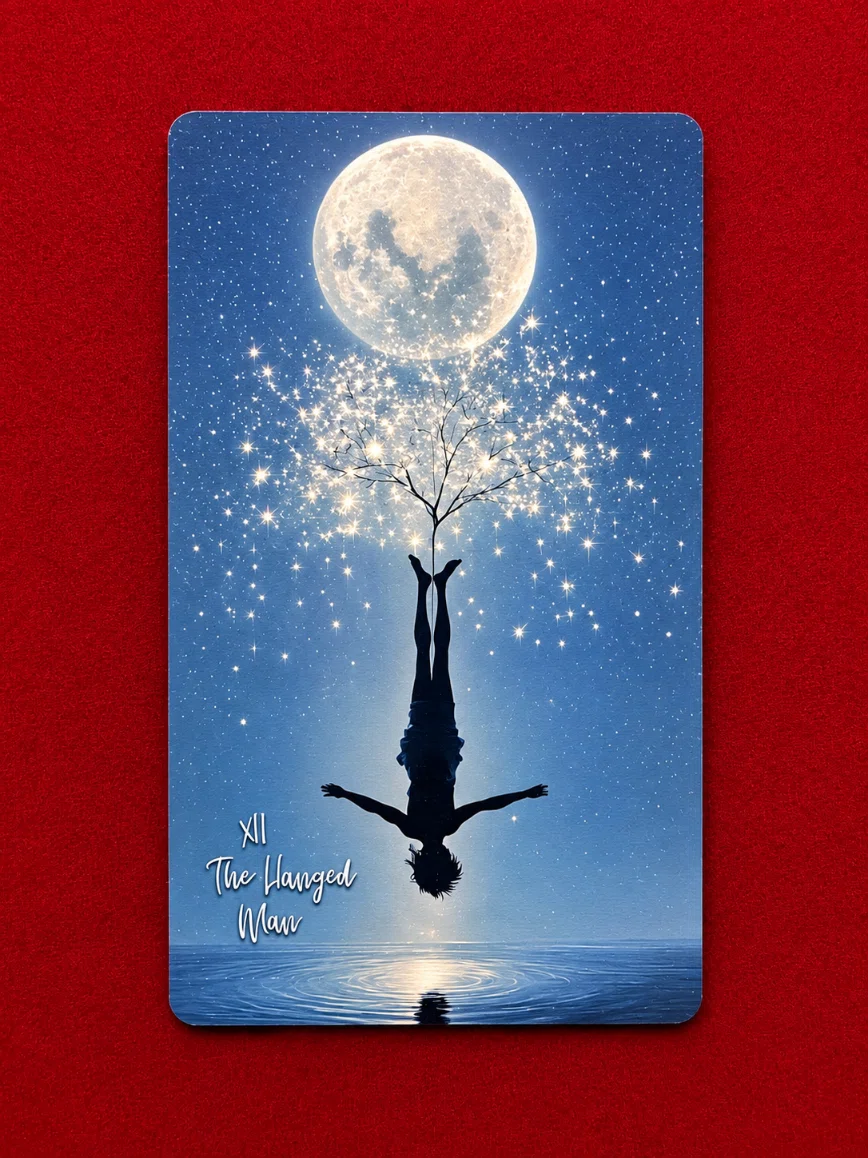 MOONLIGHT DREAM TAROT / The Hanged Man｜France as 晶