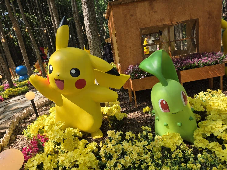 ソウルの森「ポケモン シークレット フォレスト」でポケモン探索の冒険